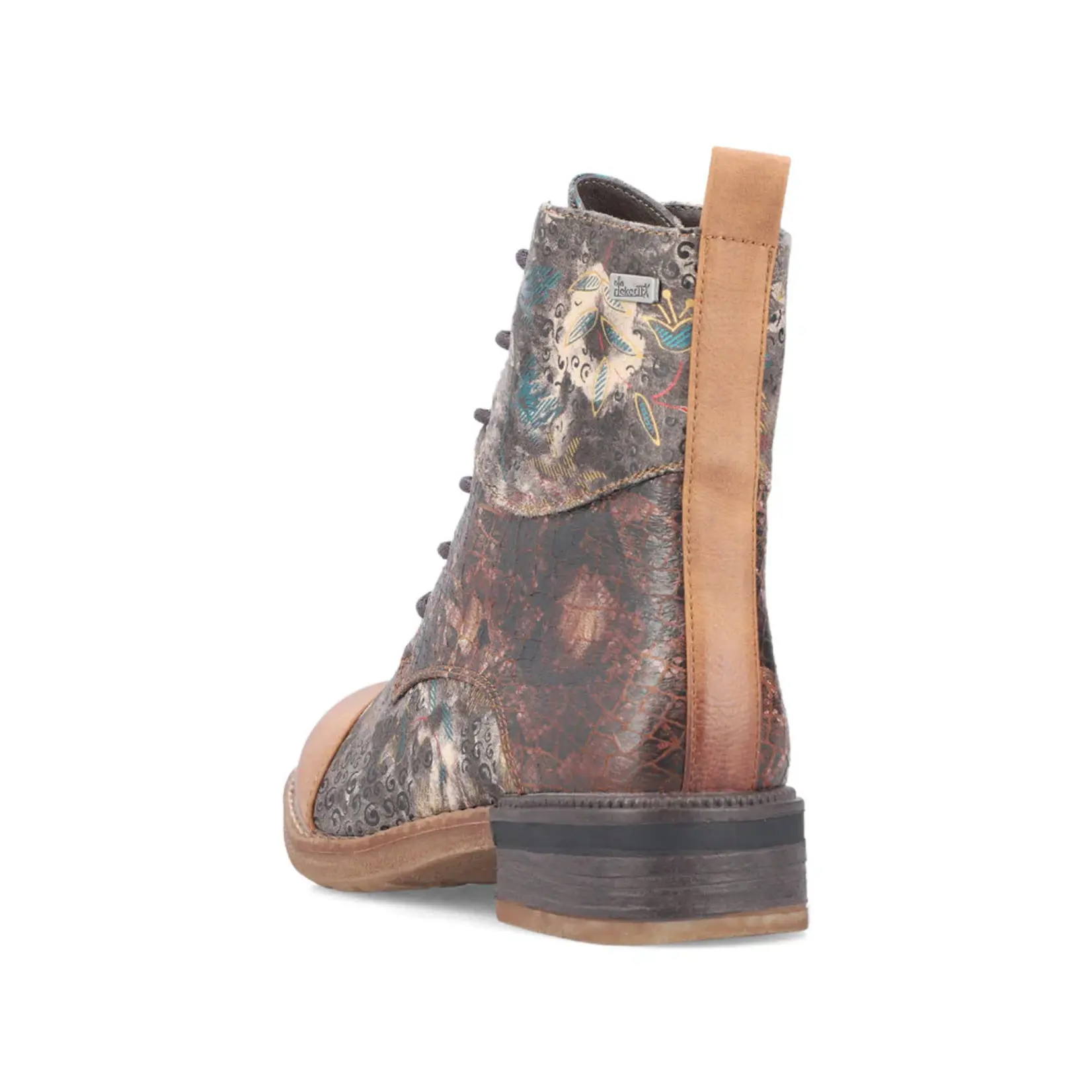 Rieker RIEKER 94611-90 Women's Lace Bootie (Floral)