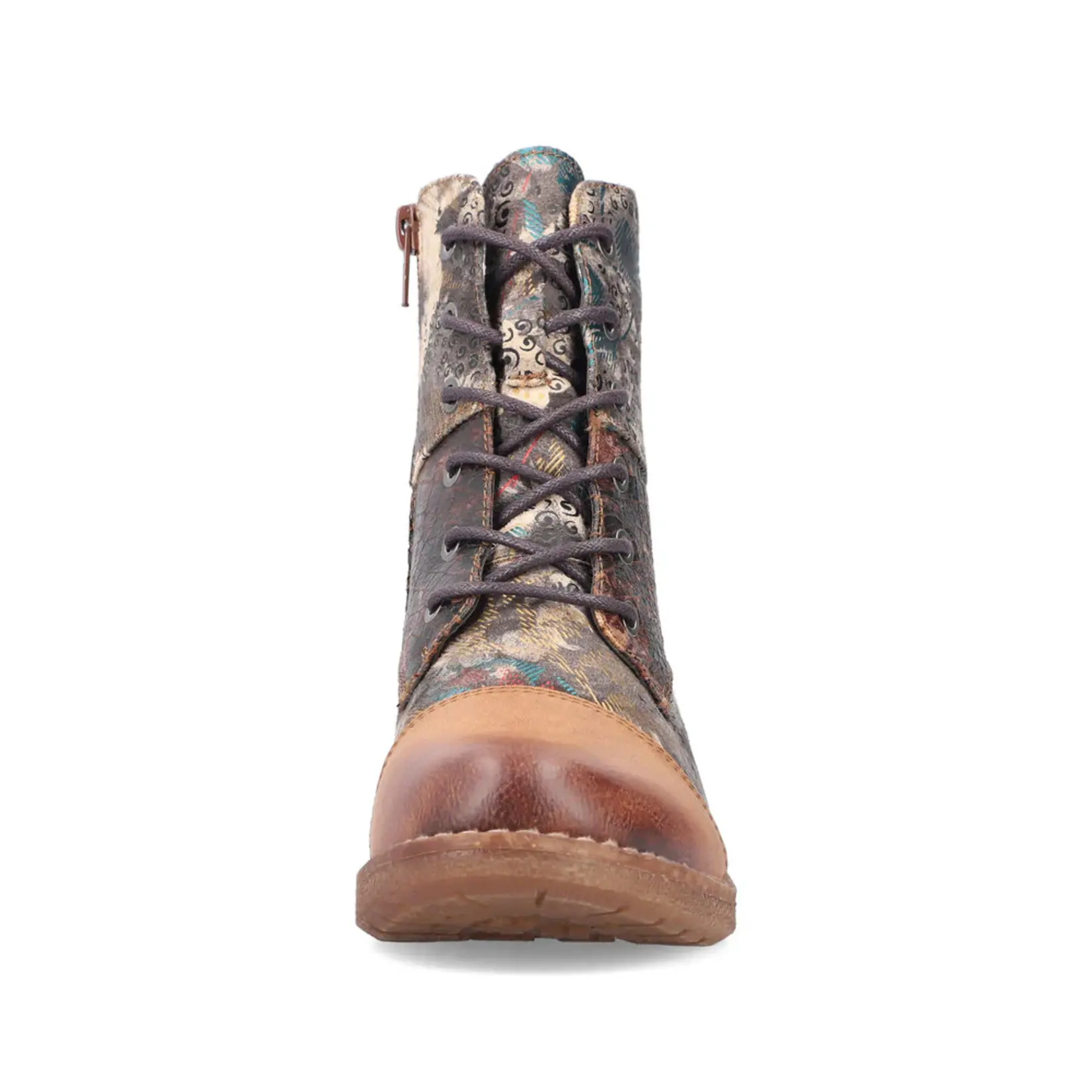 Rieker RIEKER 94611-90 Women's Lace Bootie (Floral)
