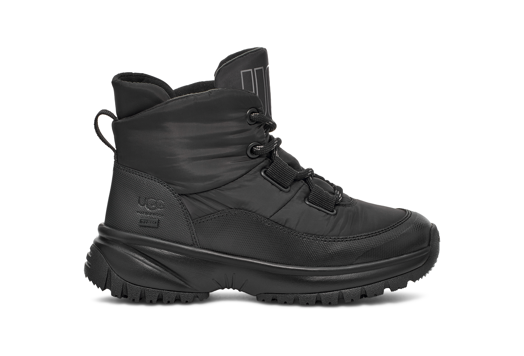 UGG 1143844 W Yose Puffer Lace BLK - A Step Ahead Footwear