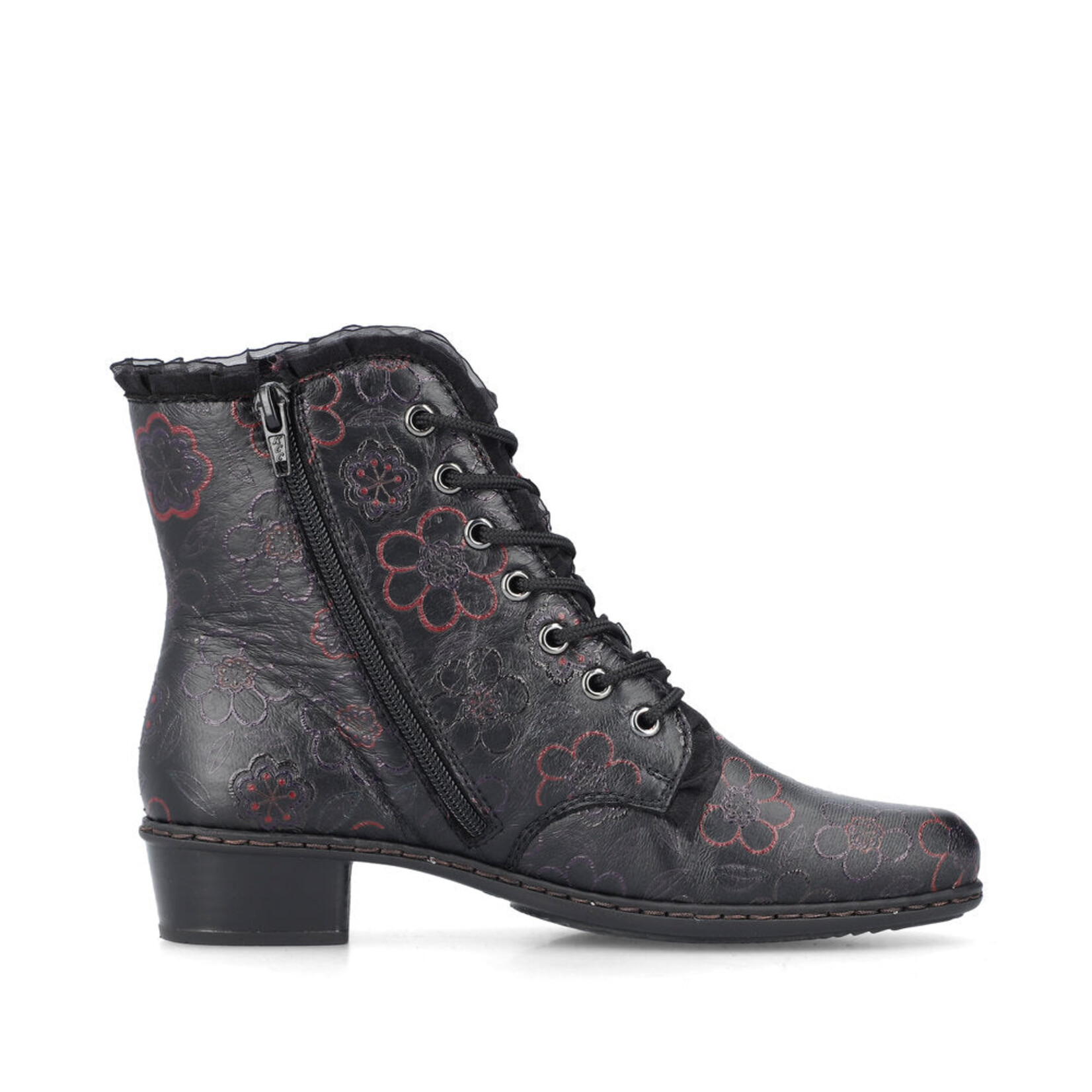 Rieker RIEKER Y0703-90 Heel Lace Bootie
