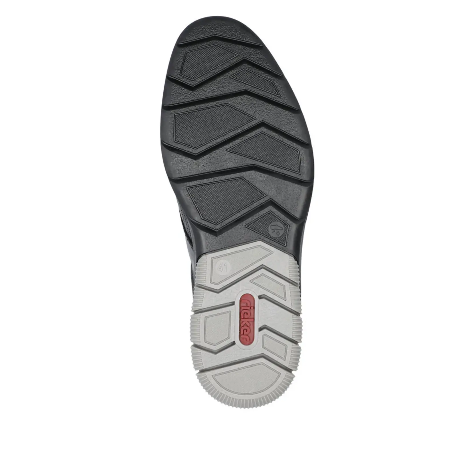 Rieker RIEKER 14450-00 Men's Lace Casual Sneaker