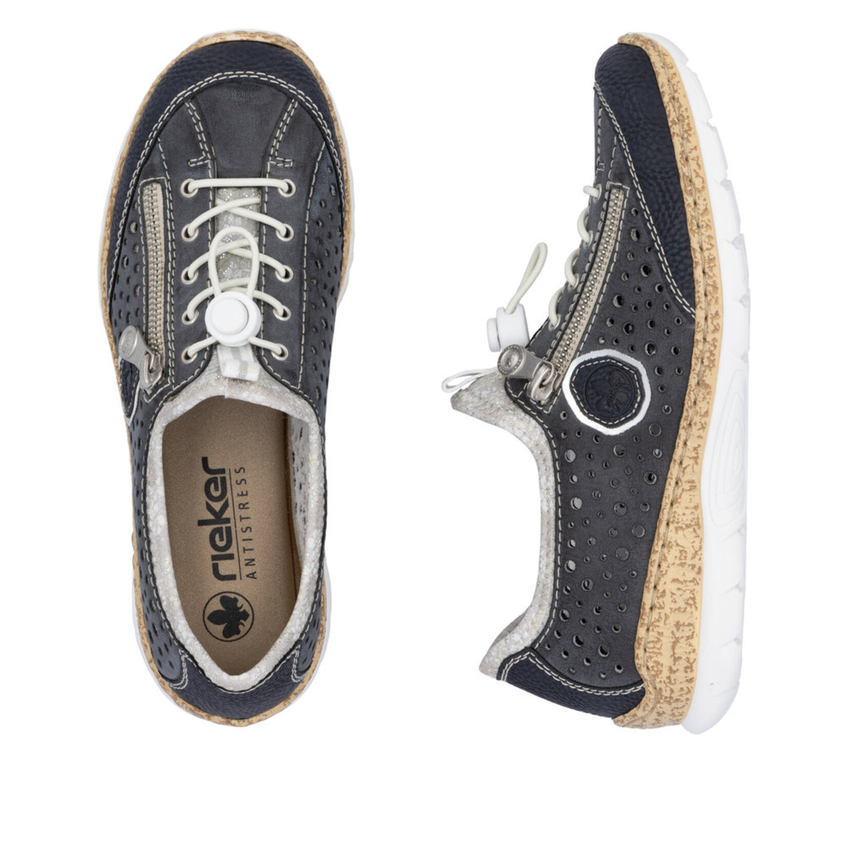 Rieker RIEKER N42P6-14 Sporty Slip-On (Perfs)