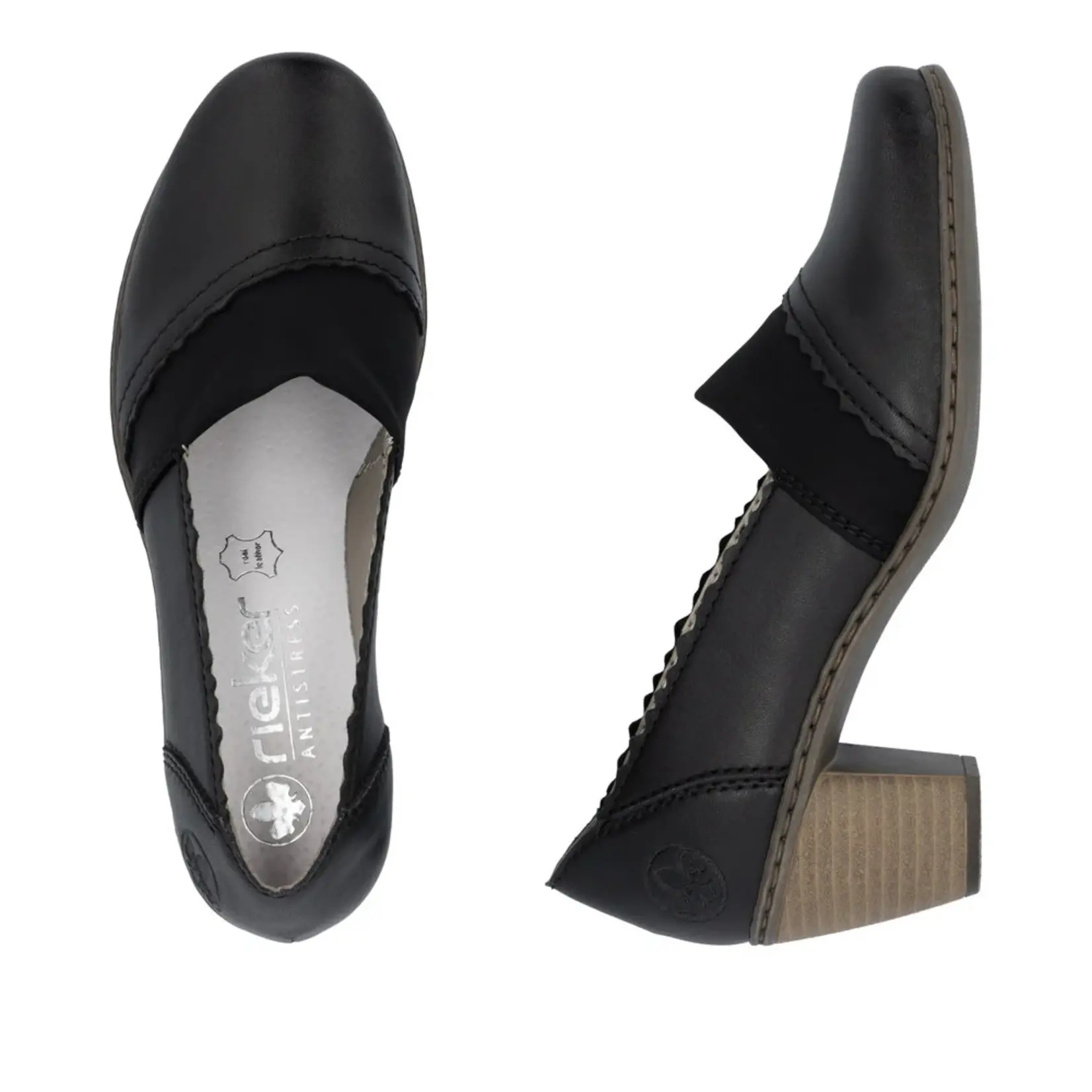 Rieker RIEKER 40911-00 Women's Heel Slip-On