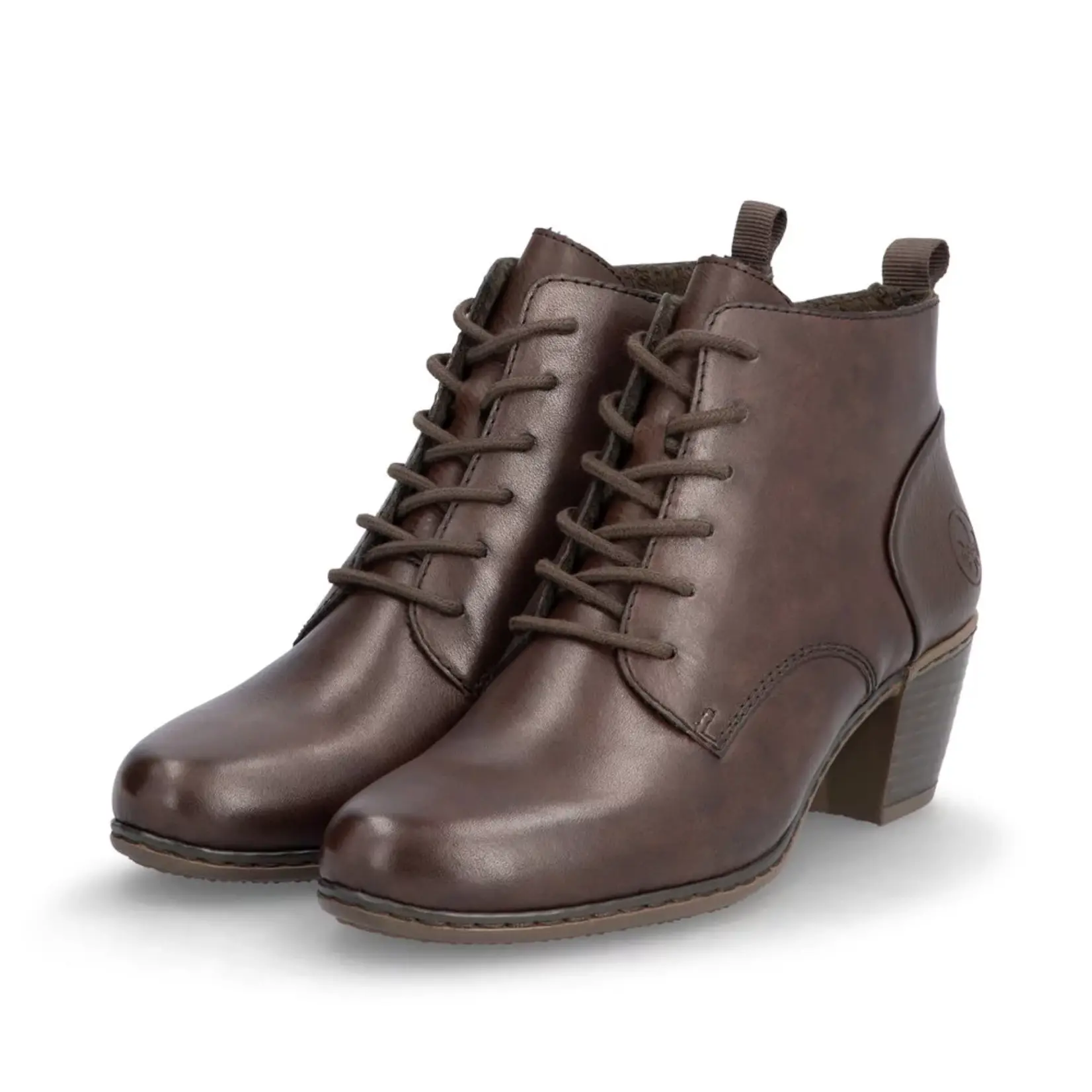 Rieker RIEKER Y2101-25 Lace Heel Bootie