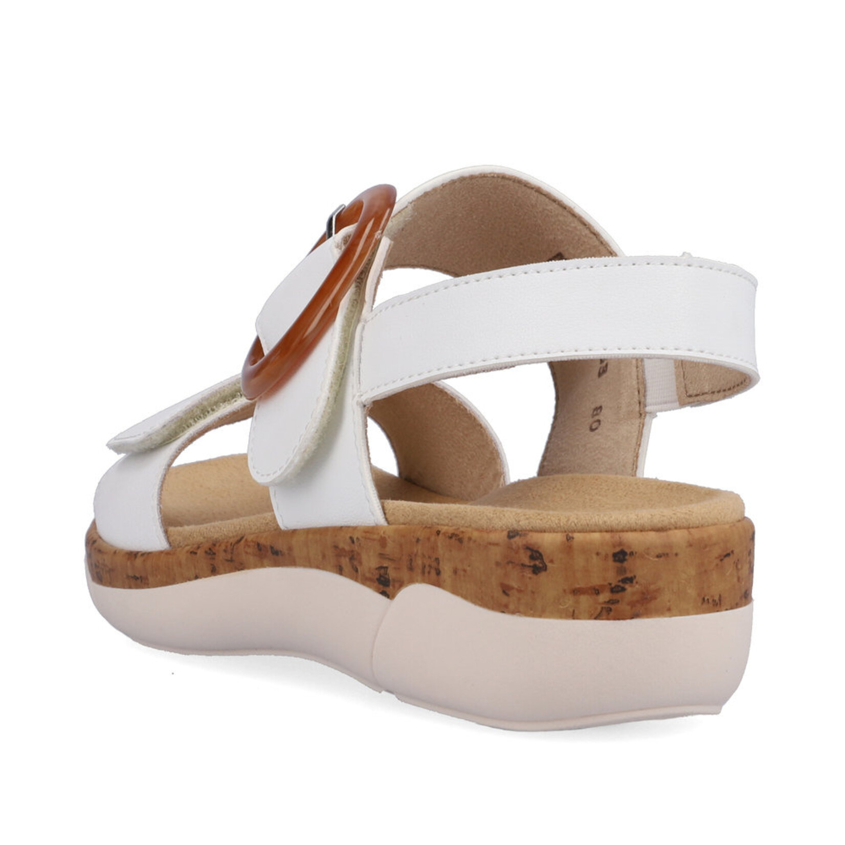 Remonte REMONTE R6853-80 Velcro Sandal (Big Buckle)
