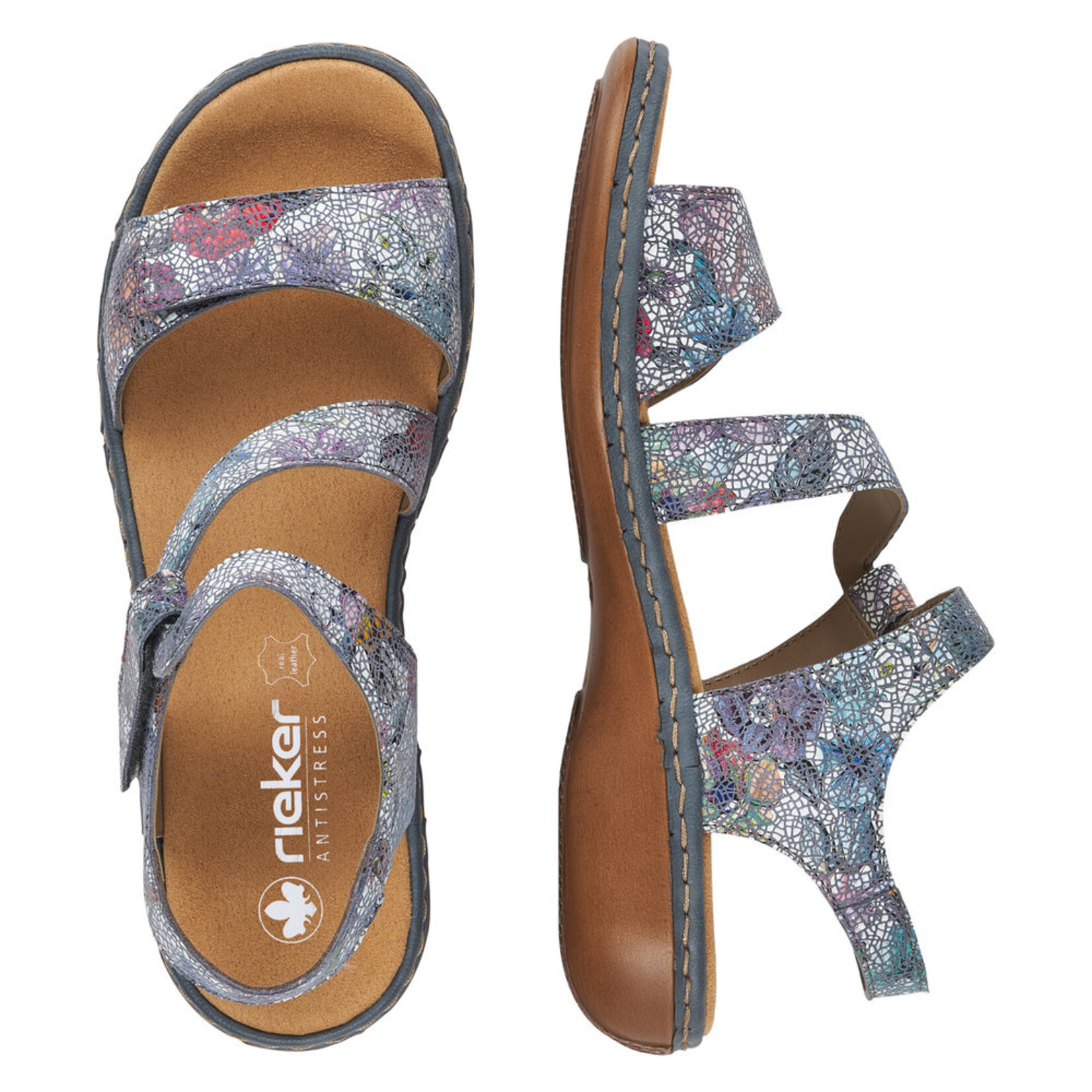 Rieker RIEKER Women's Velcro Sandal