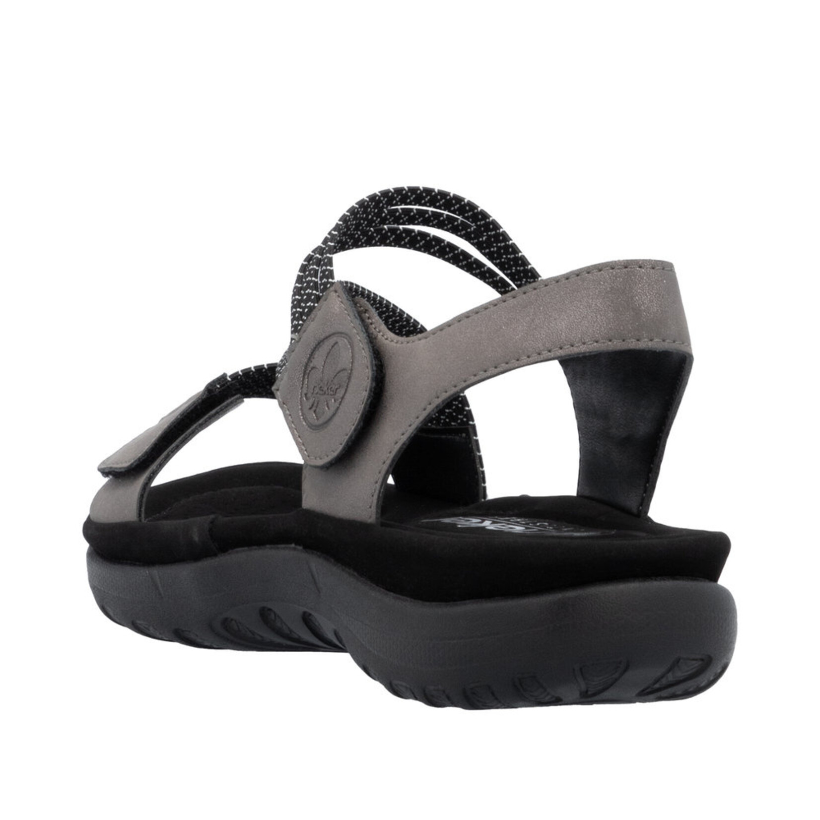 Rieker RIEKER 64870-42 Velcro Sandal (Thin Bands)