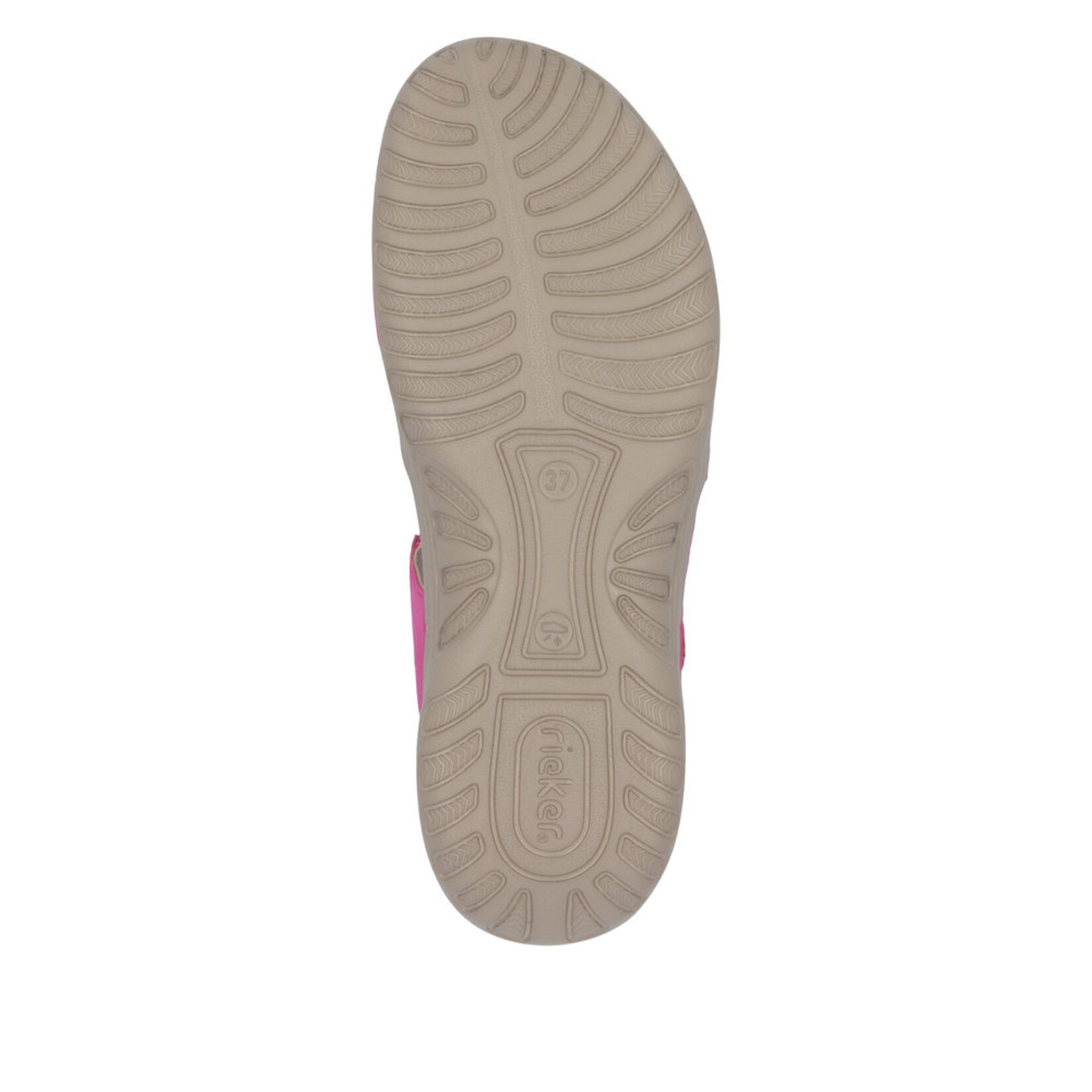 Rieker RIEKER 64870-31 Velcro Sandal (Thin Bands)
