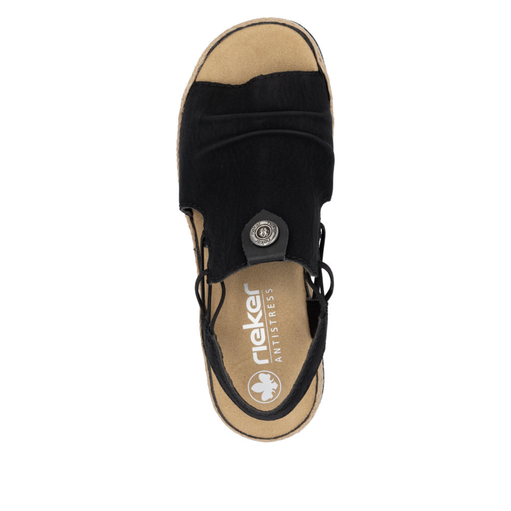 Rieker RIEKER V7972-00 Women's Wrapped Sandal