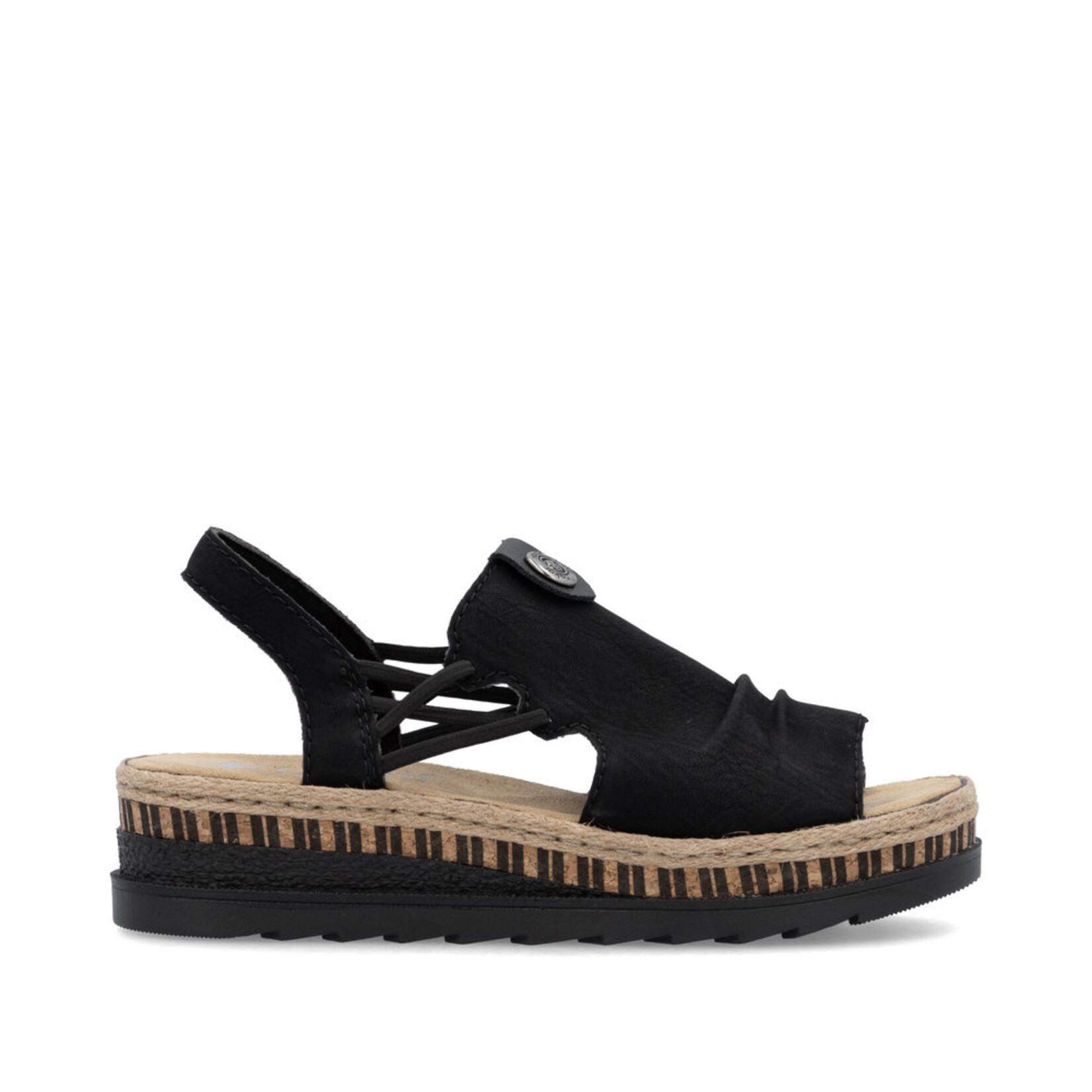 Rieker RIEKER V7972-00 Women's Wrapped Sandal