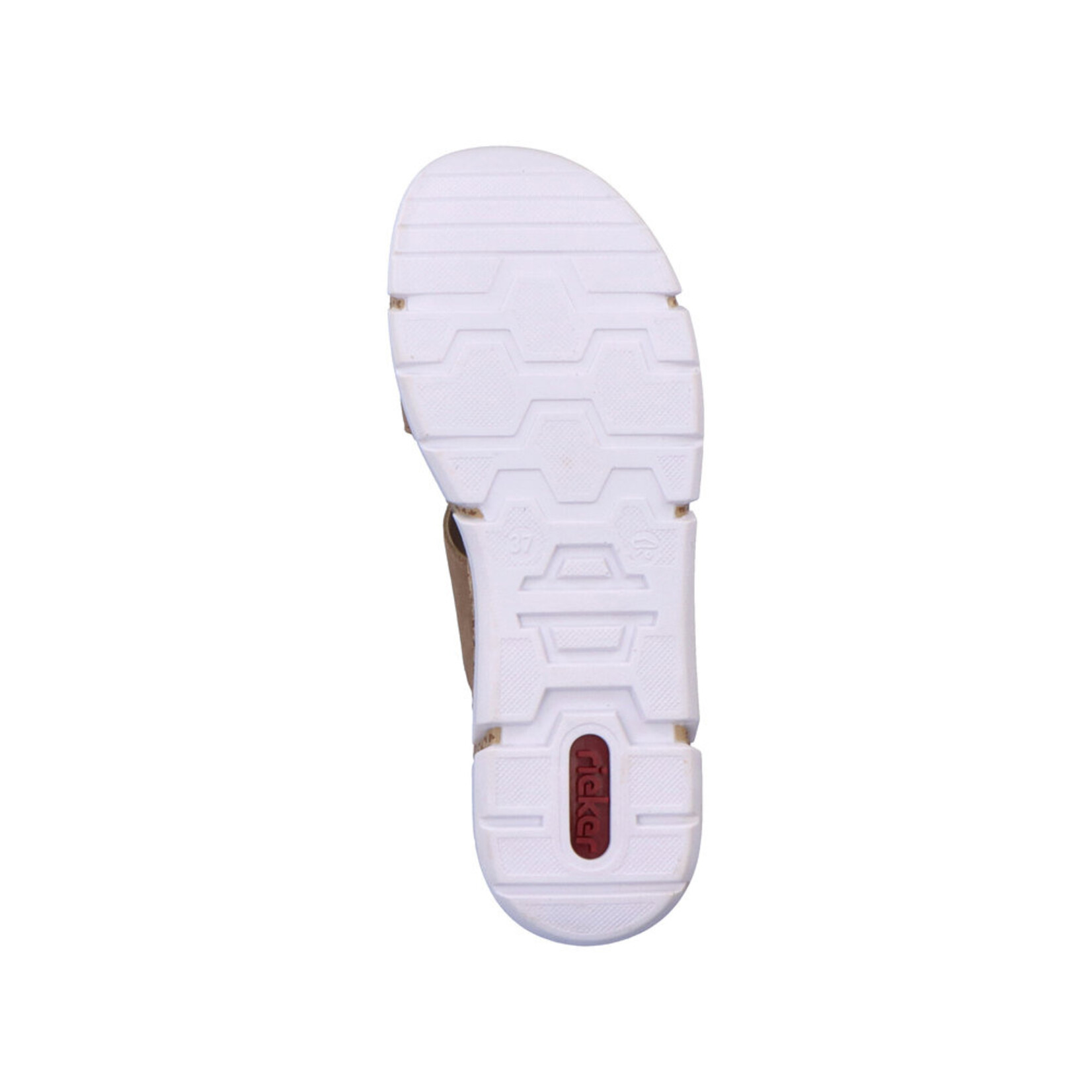 Rieker RIEKER V2392-62 Women's Velcro Slide (Big Buckle)