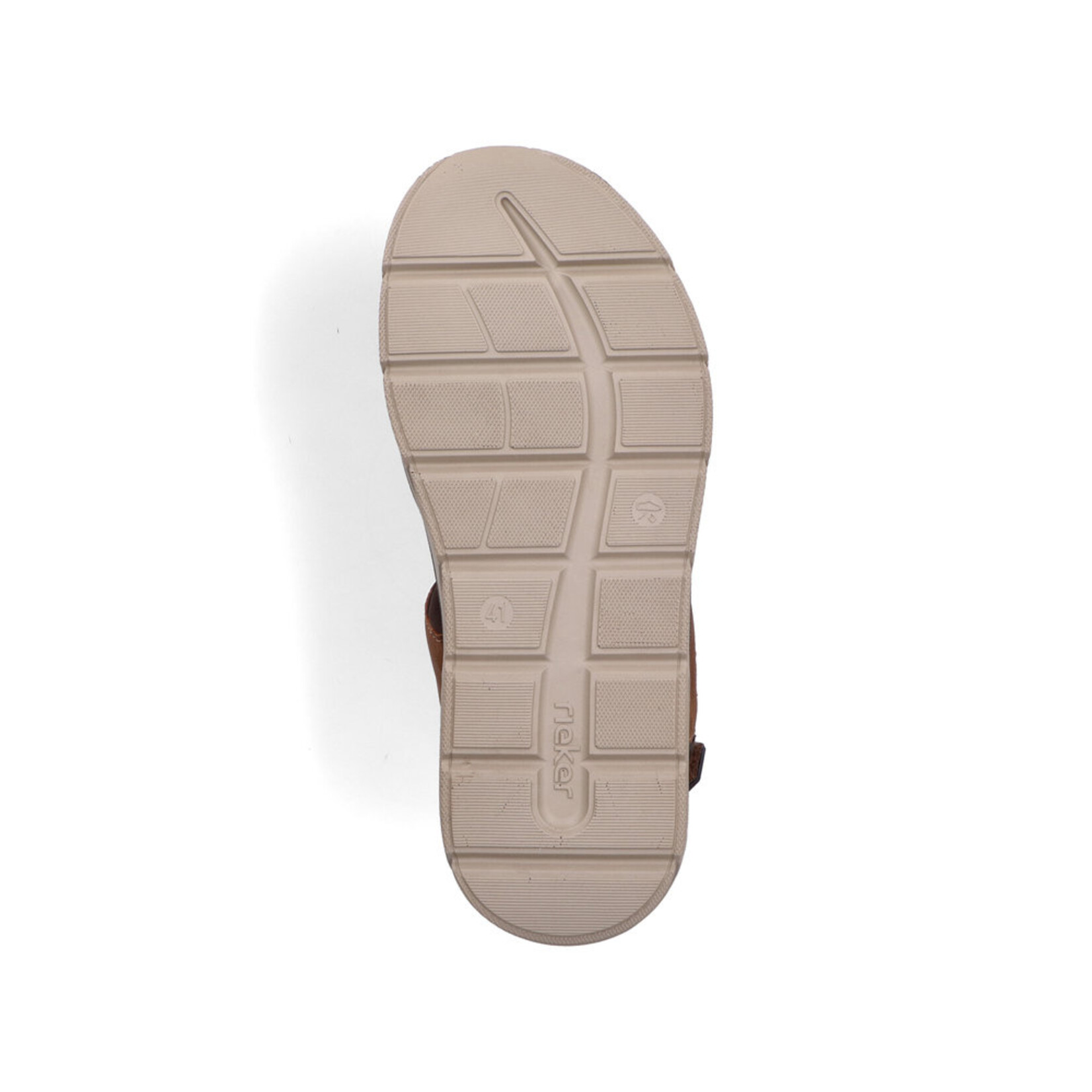 Rieker RIEKER 29151-24 Men's Velcro Back-Strap Sandal