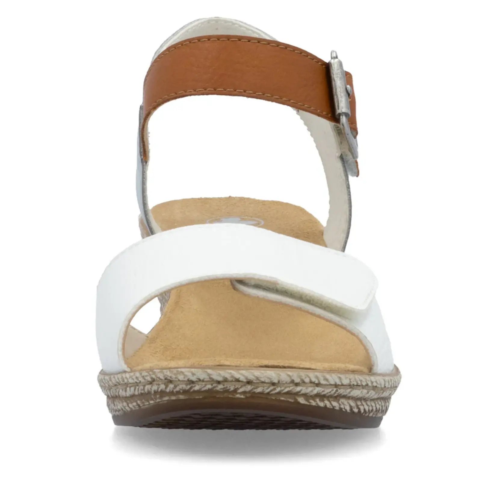 Rieker RIEKER 62460-80 Women's Wedge Sandal Back-Strap