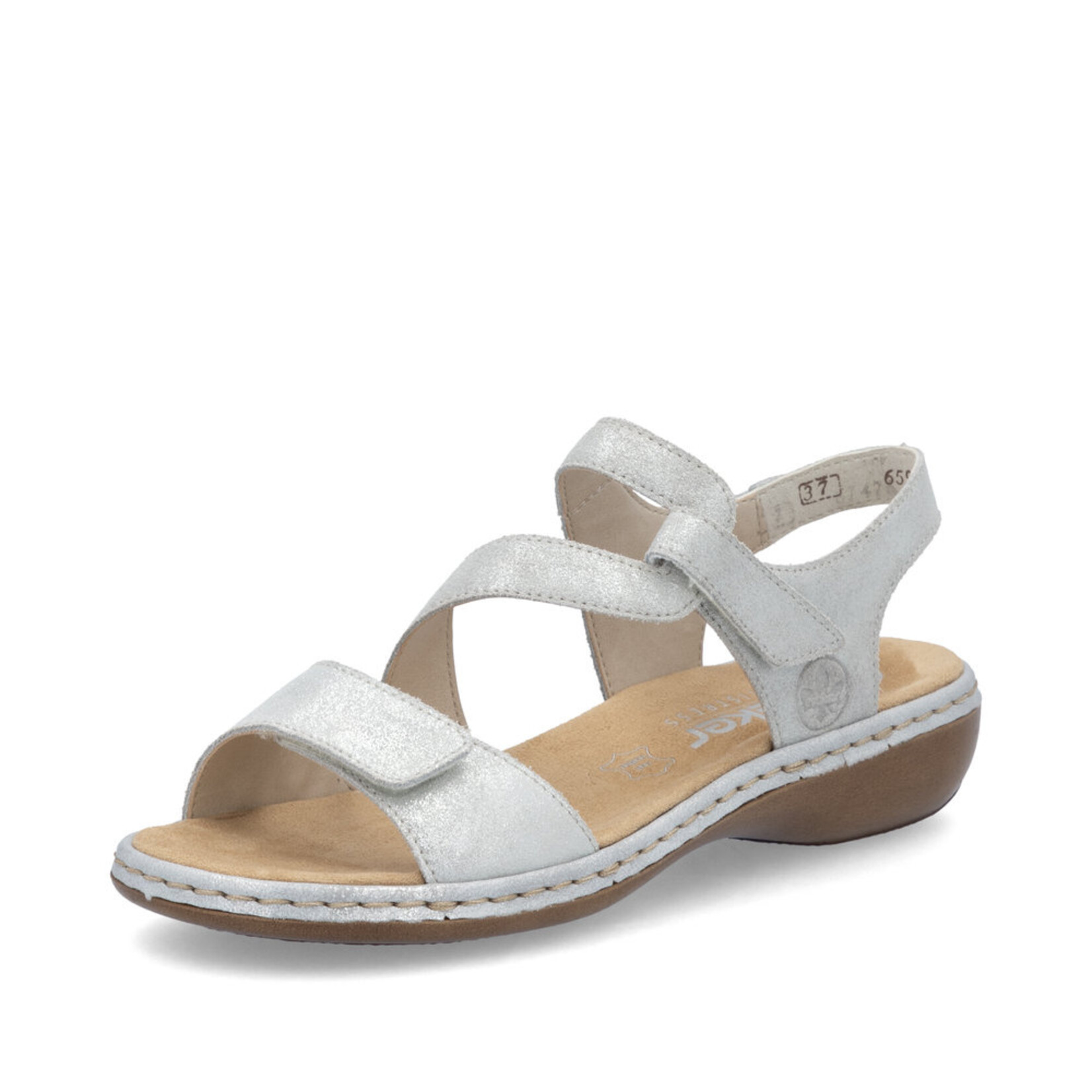Rieker RIEKER 659C7-93 Women's Velcro Sandal