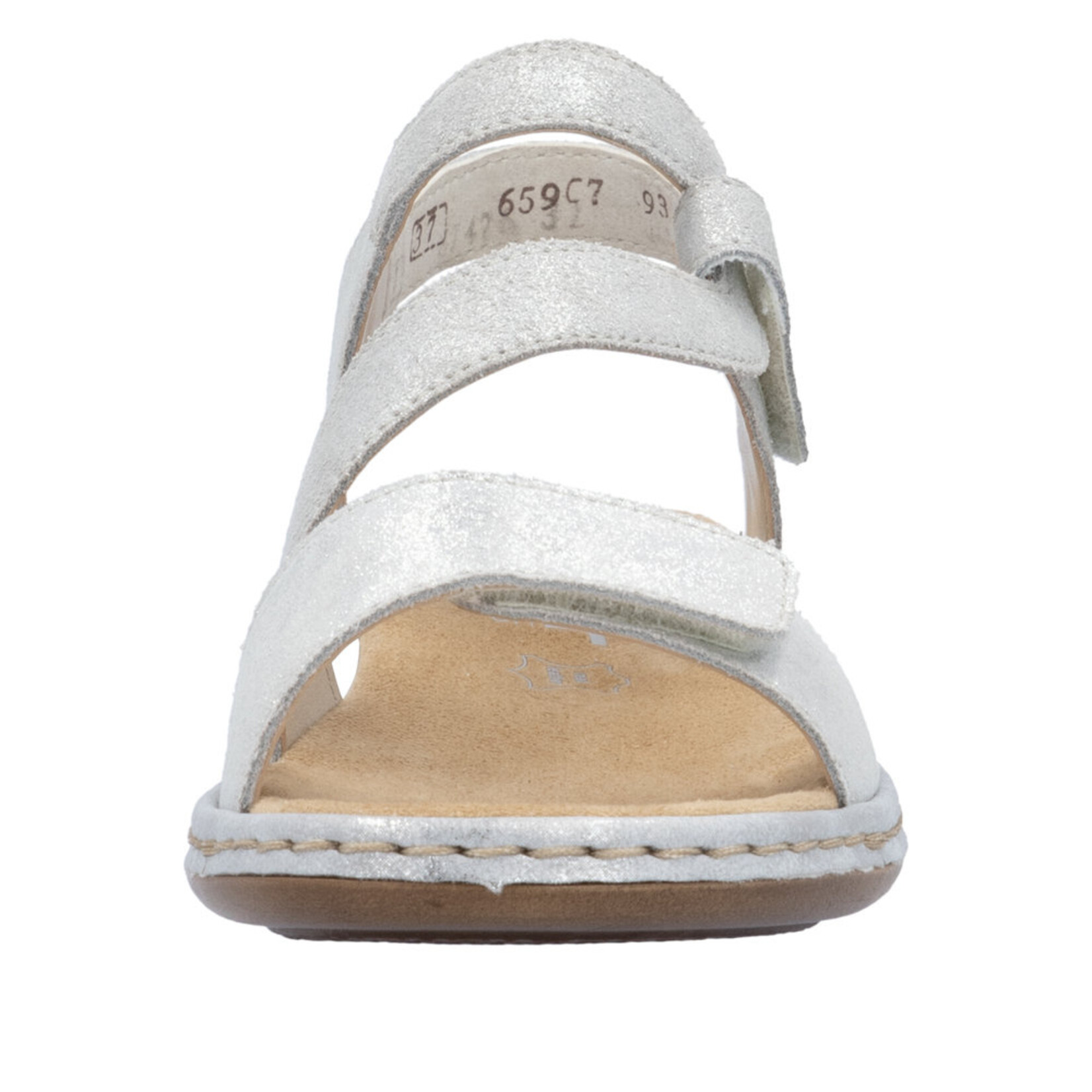 Rieker RIEKER 659C7-93 Women's Velcro Sandal