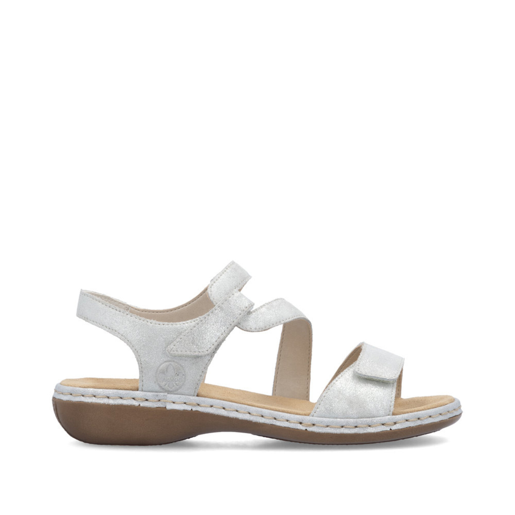 Rieker RIEKER 659C7-93 Women's Velcro Sandal