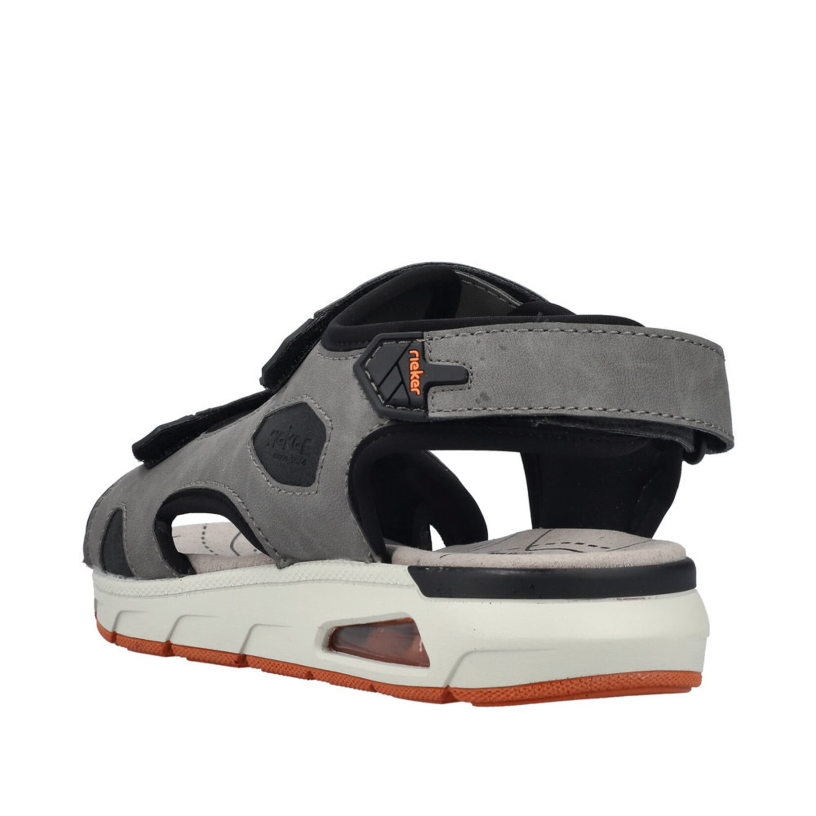 Rieker RIEKER 29151-42 Men's Velcro Back-Strap Sandal