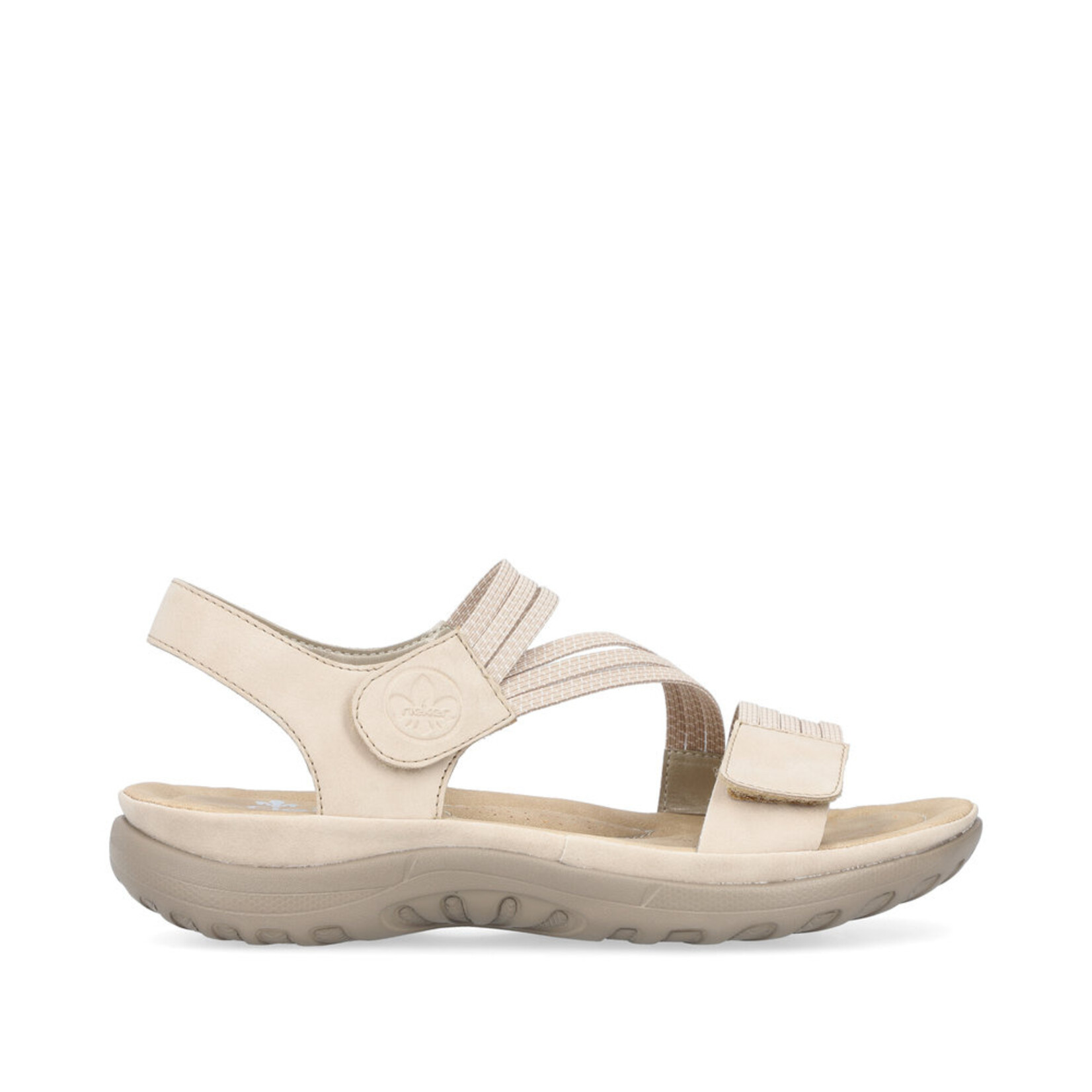 Rieker RIEKER 64870-62 Velcro Sandal (Thin Bands)