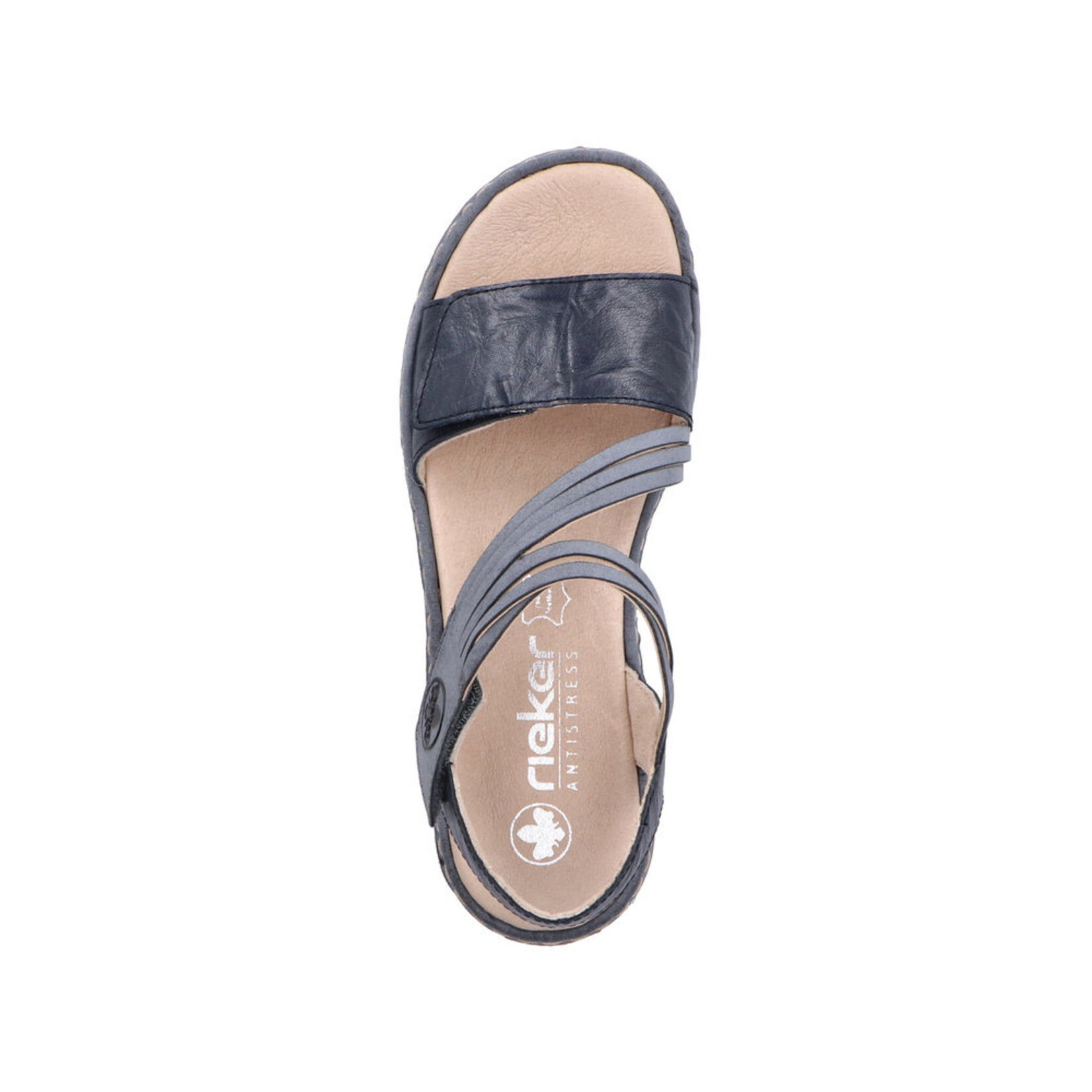 Rieker RIEKER 65964-12 Velcro Sandal (Thick Band)