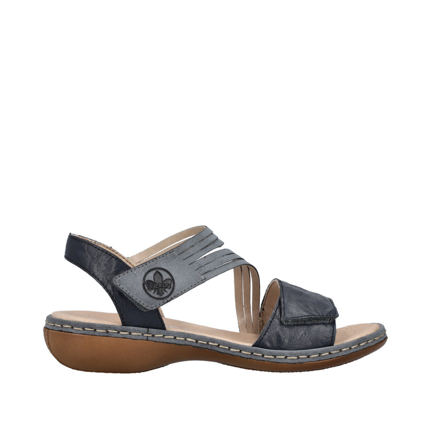 Rieker RIEKER 65964-12 Velcro Sandal (Thick Band)