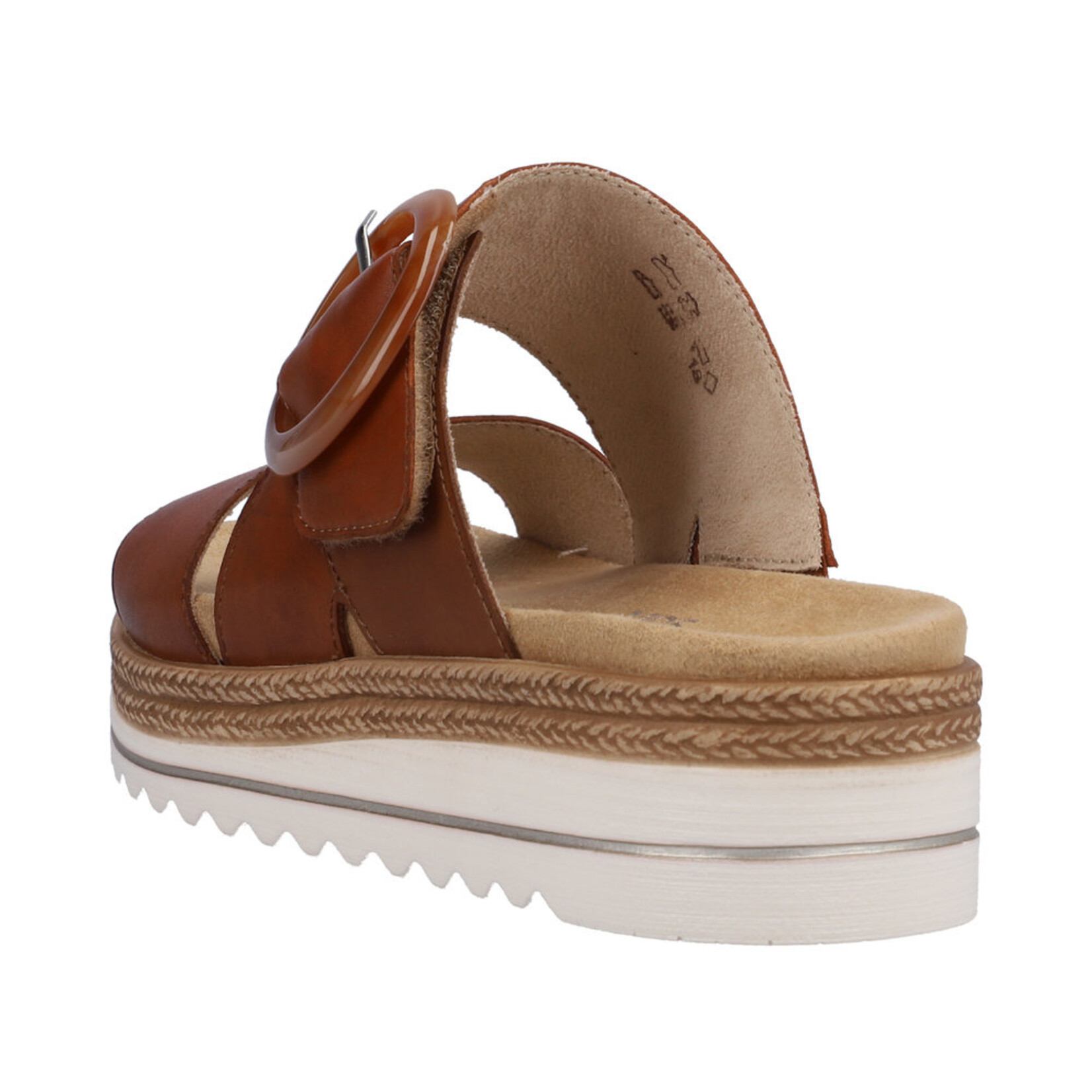 Remonte REMONTE D0Q51-24 Women's Chunk Sole Slide (Big Buckle)