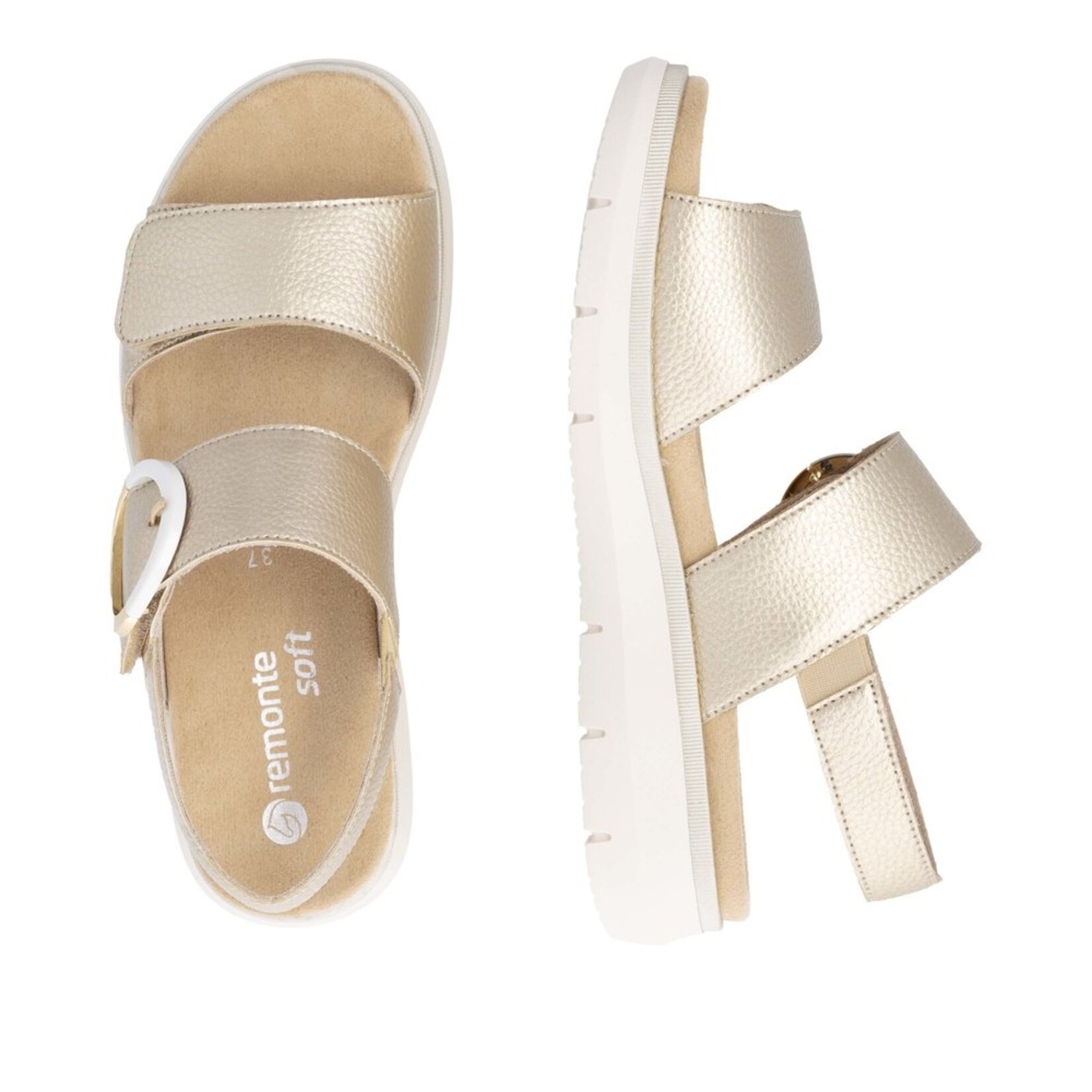 Remonte REMONTE D2K50-90 Velcro Sandal (Big Buckle)