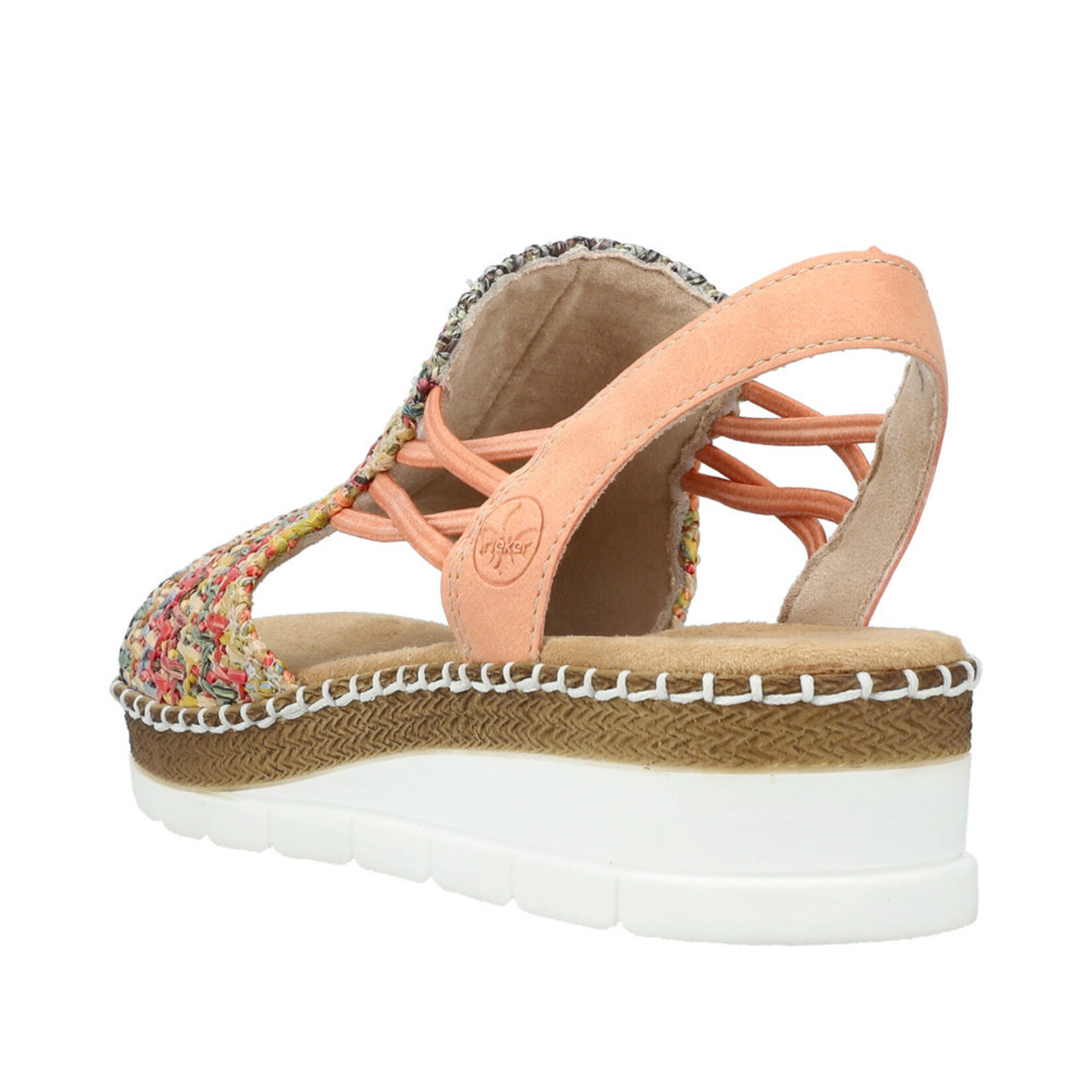 Rieker RIEKER V1241-90 Women's Woven Sandal