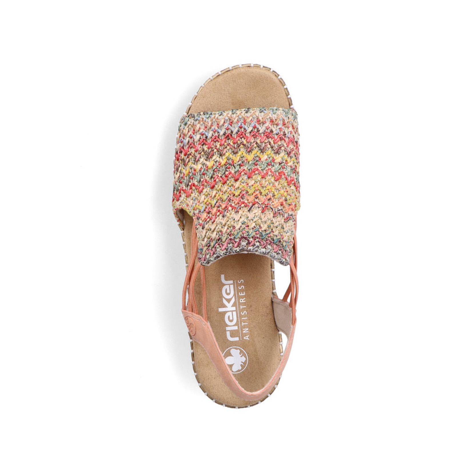Rieker RIEKER V1241-90 Women's Woven Sandal