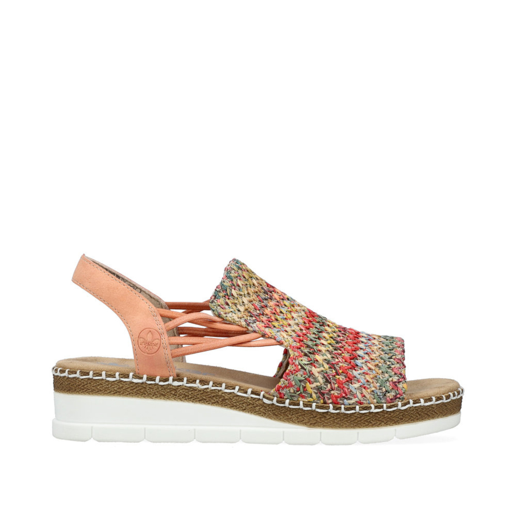 Rieker RIEKER V1241-90 Women's Woven Sandal