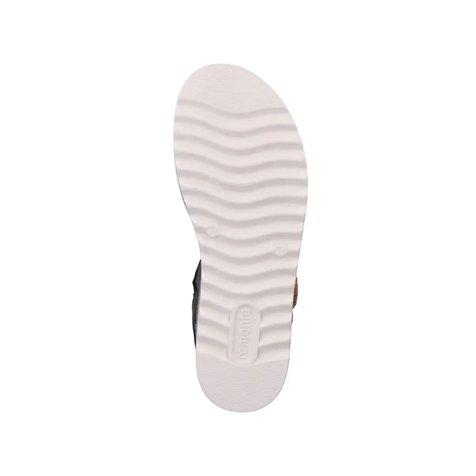 Remonte REMONTE D0Q52-00 Chunk Sole Sandal (Big Buckle)