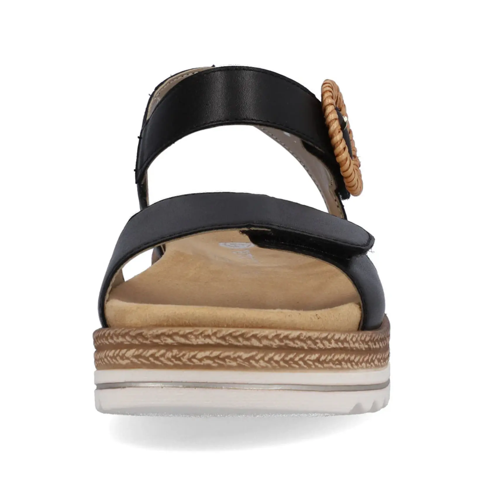 Remonte REMONTE D0Q52-00 Chunk Sole Sandal (Big Buckle)