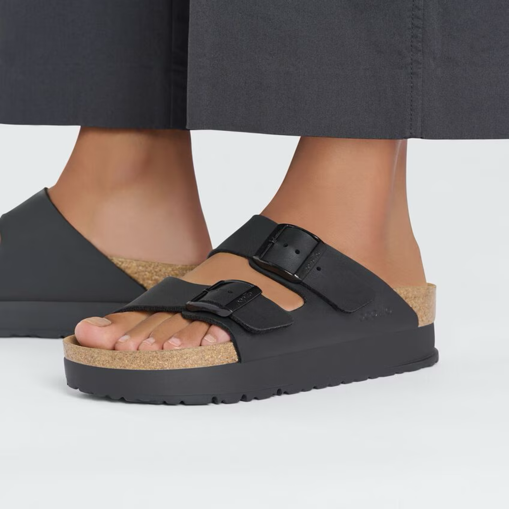 Birkenstock BIRKENSTOCK 1027395 Arizona Platform Vegan Narrow