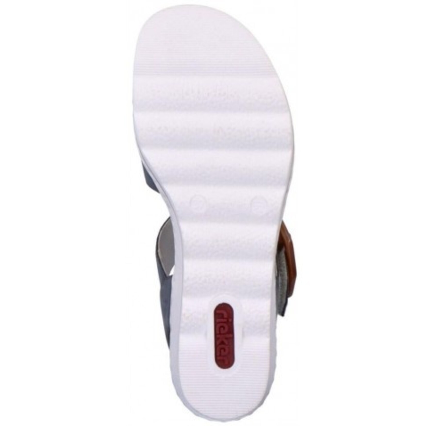 Rieker RIEKER 67476-14 Wedge Sandal (Big Buckle)
