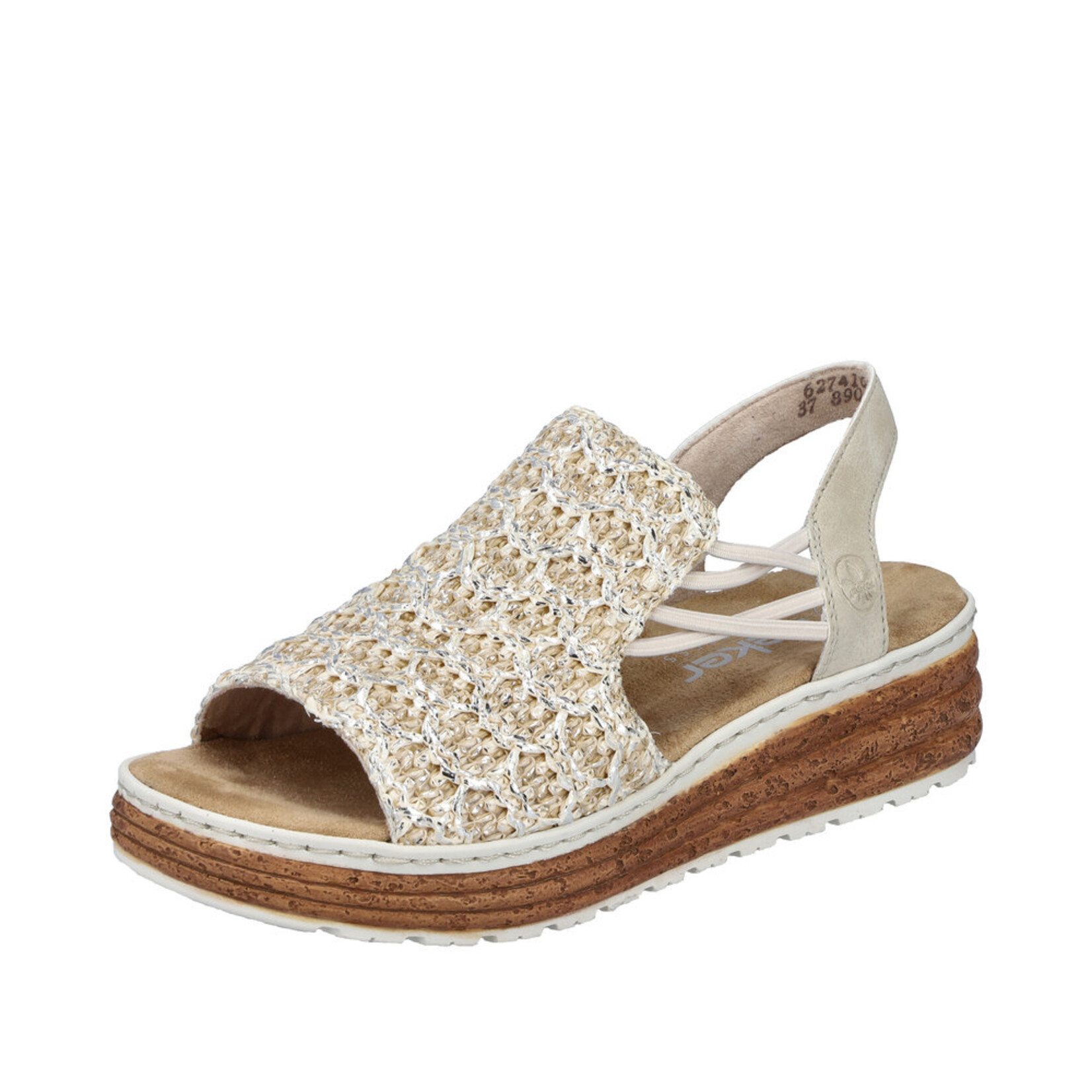 Rieker RIEKER 62741-60 Wrapped Sandal (Woven)