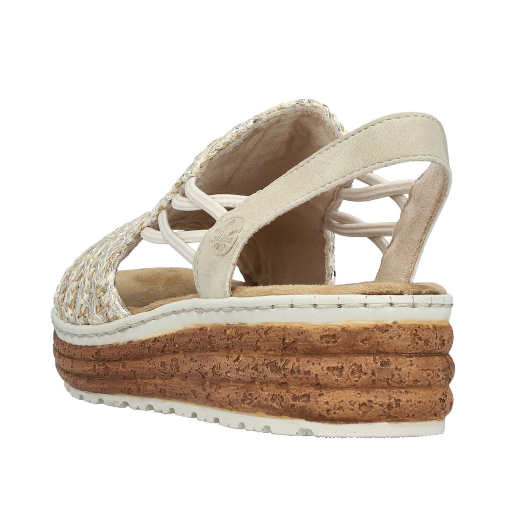 Rieker RIEKER 62741-60 Wrapped Sandal (Woven)