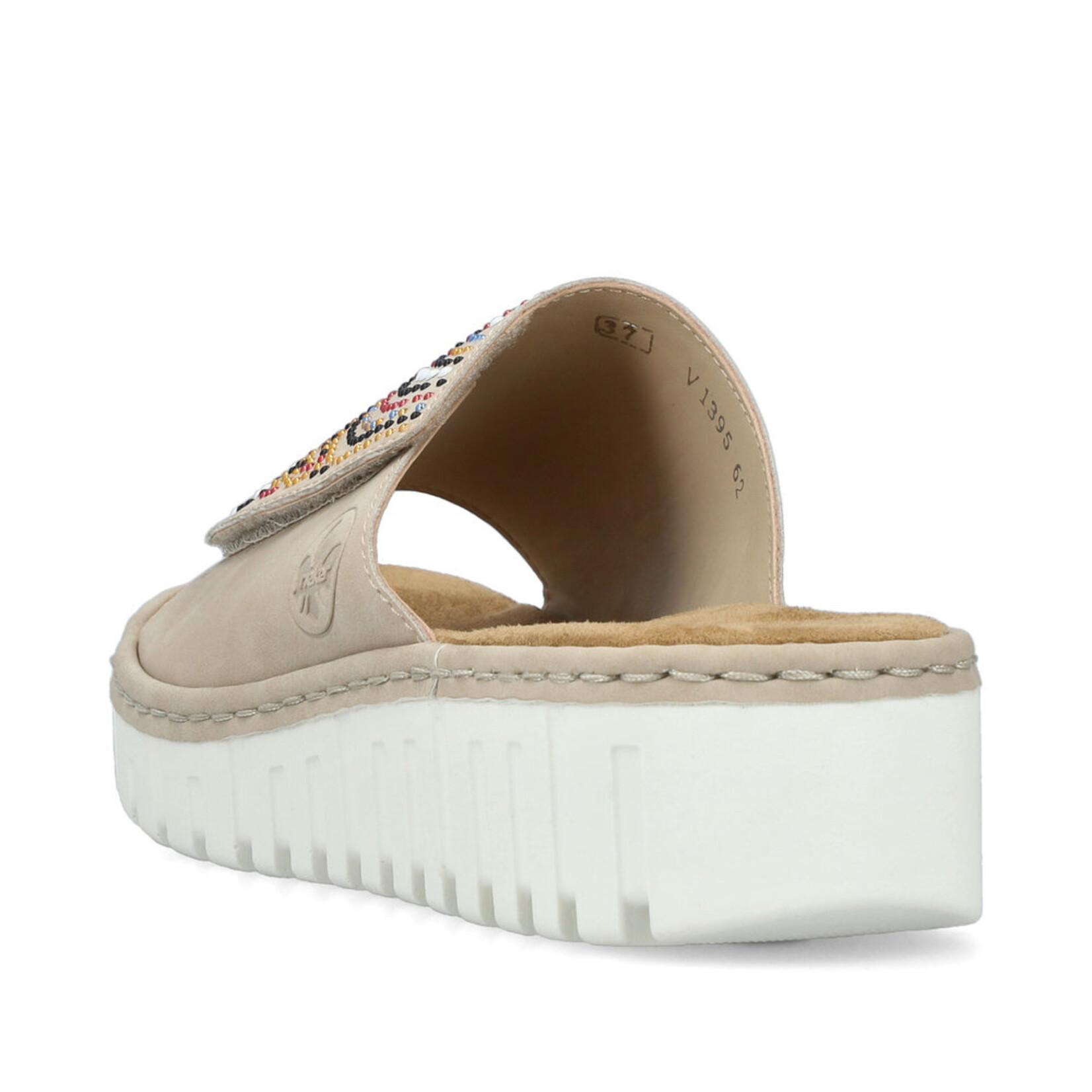 Rieker RIEKER V1395-62 Velcro Wedge Slide (Beads)