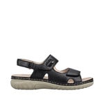Rieker RIEKER 60462-00 Velcro Back-Strap Sandal