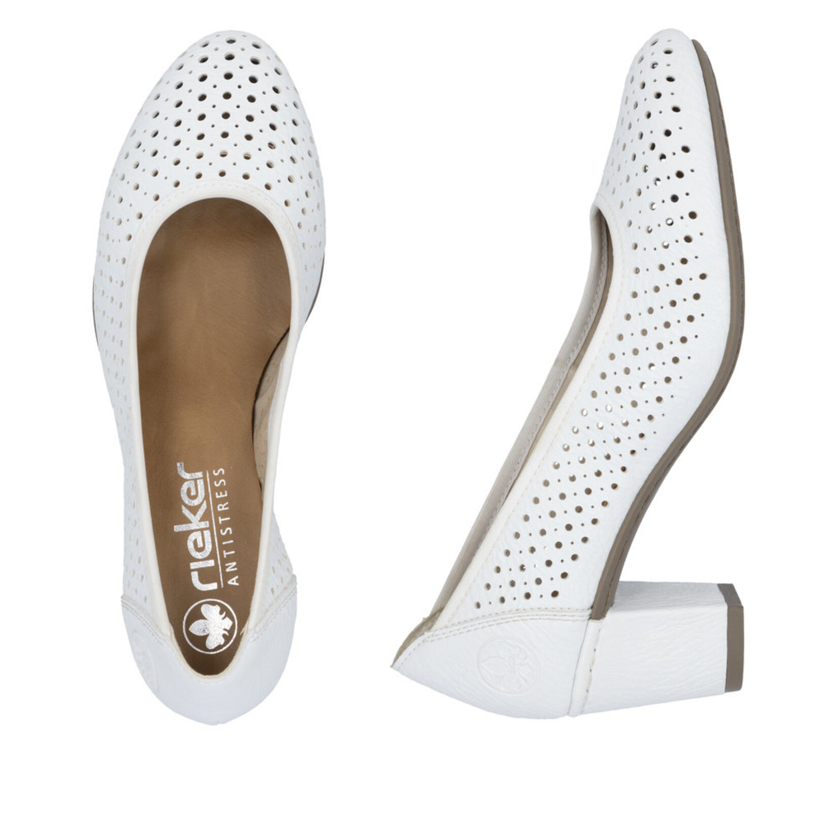 Rieker RIEKER 41057-80 Women's Hi-Heel Pump (Perfs)