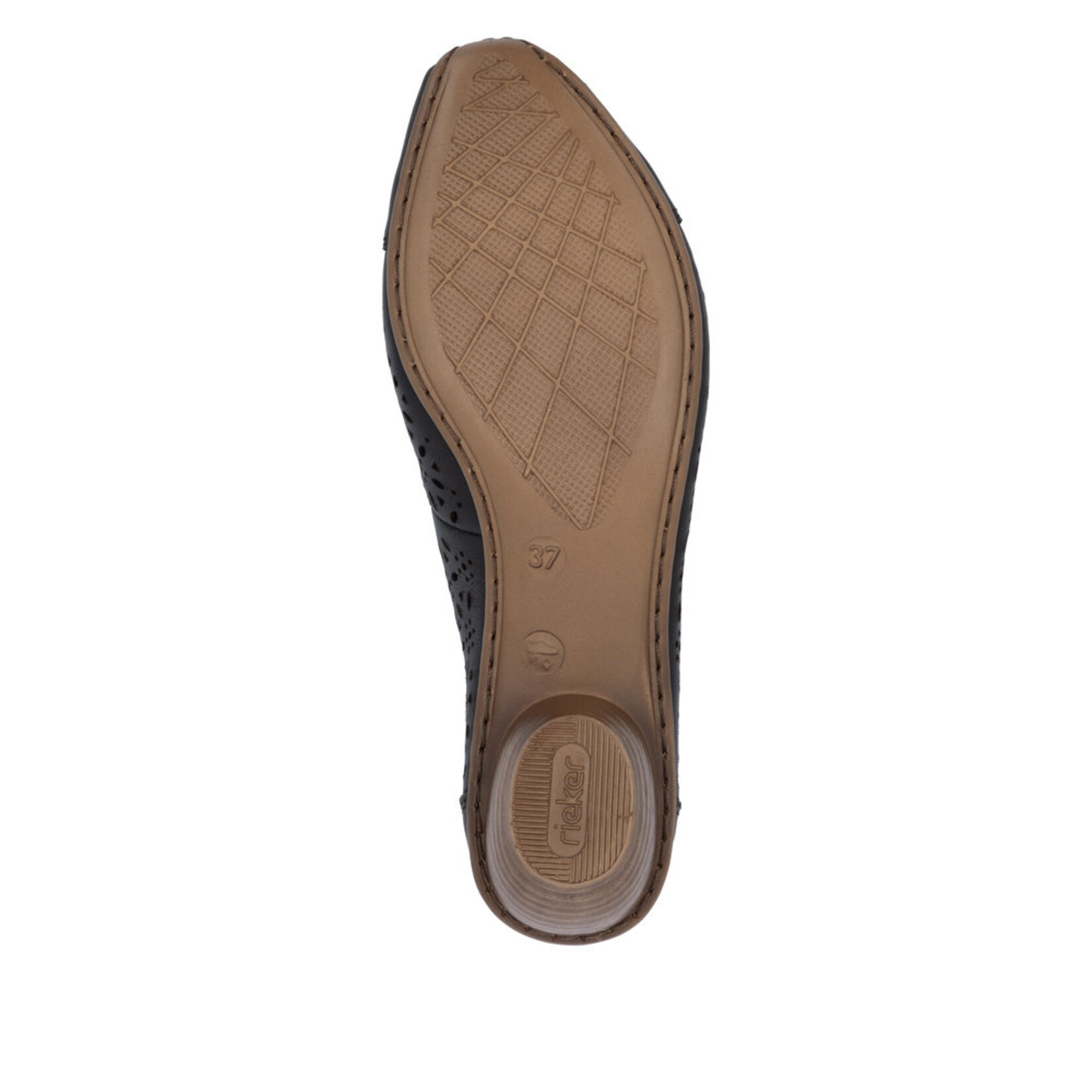 Rieker RIEKER 43754-00 Mirjam Covered Shoe (Perfs)