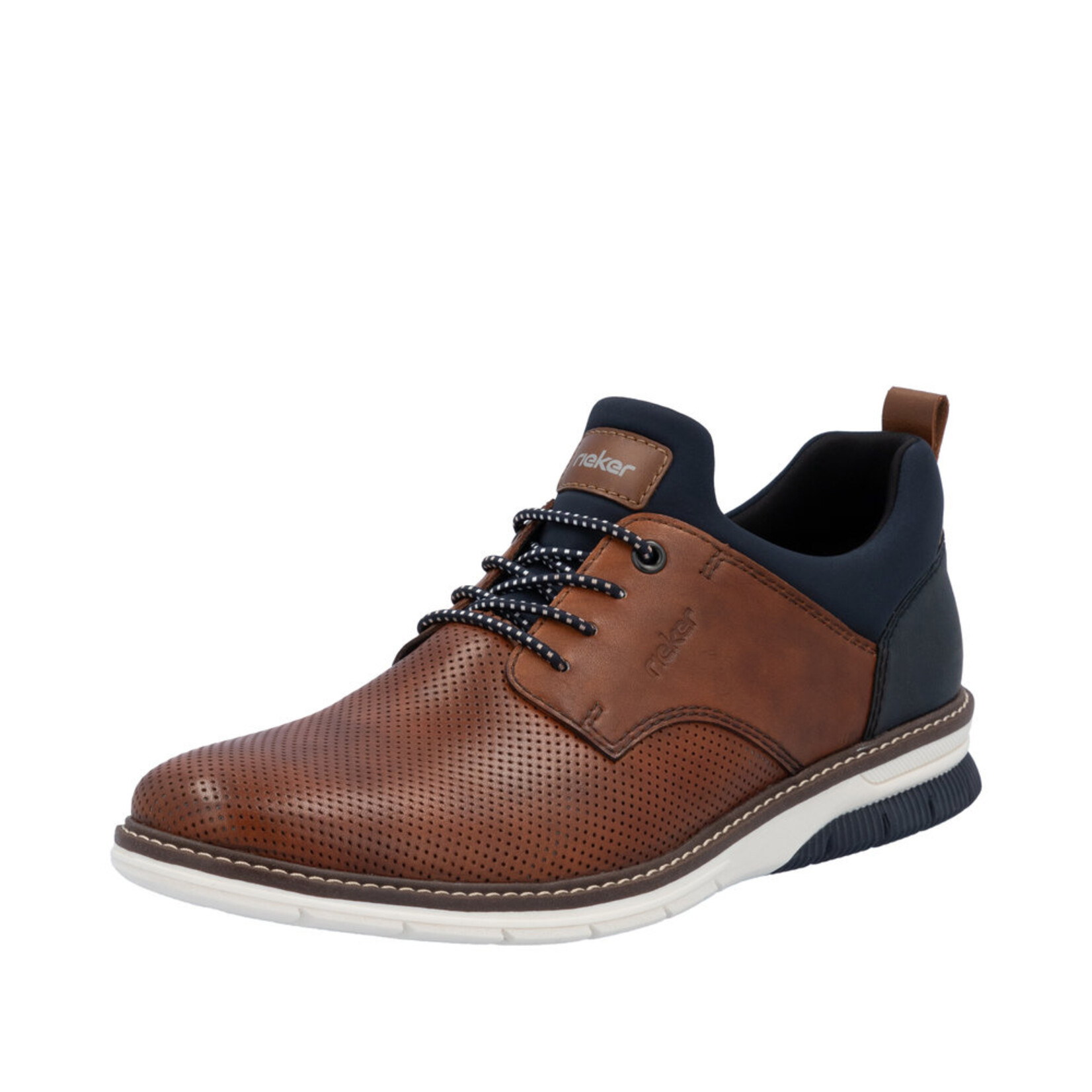 Rieker RIEKER 14450-22 Men's Lace-Up (Contrast Sole)