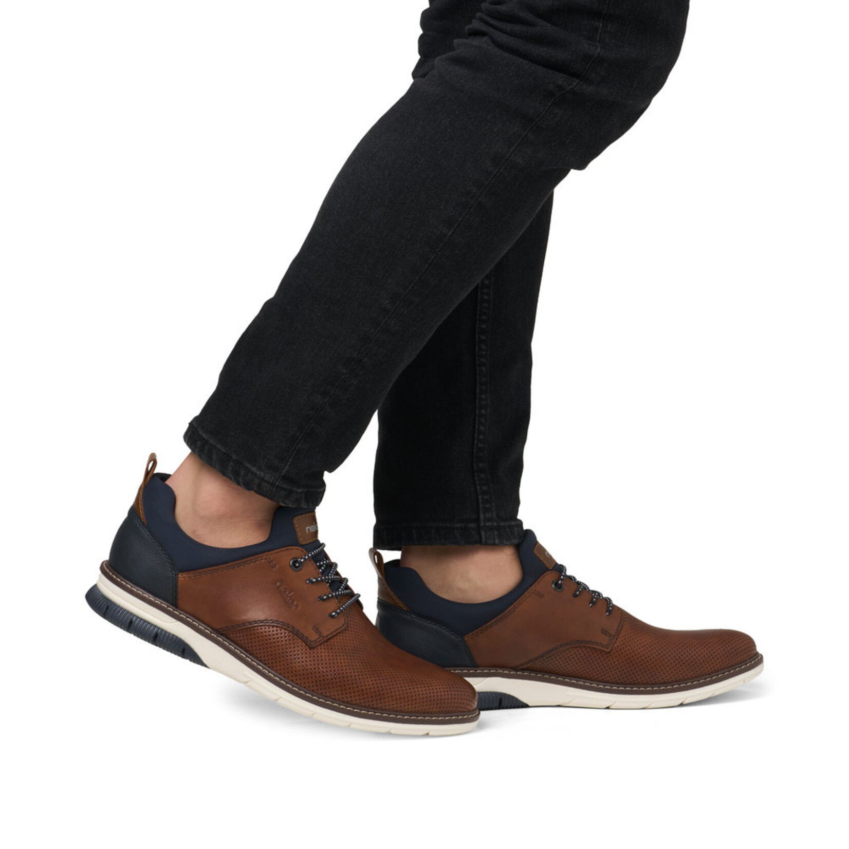 Rieker RIEKER 14450-22 Lace-Up (Contrast Sole)