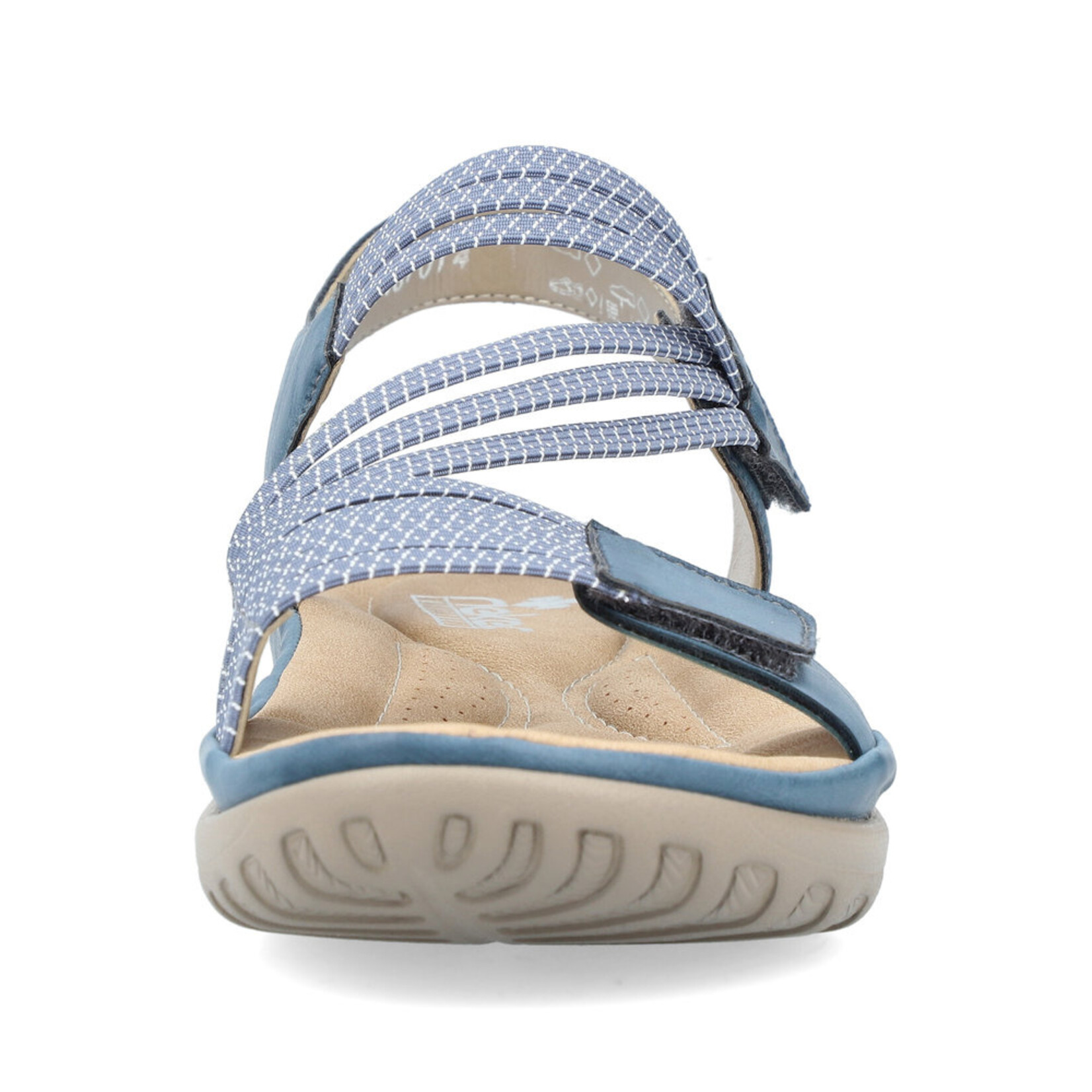Rieker RIEKER 64870-14 Velcro Sandal (Thin Bands)