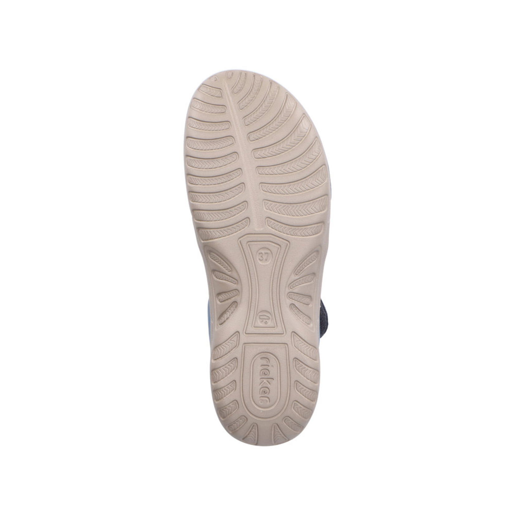 Rieker RIEKER 64870-14 Women's Velcro Sandal (Thin Bands)