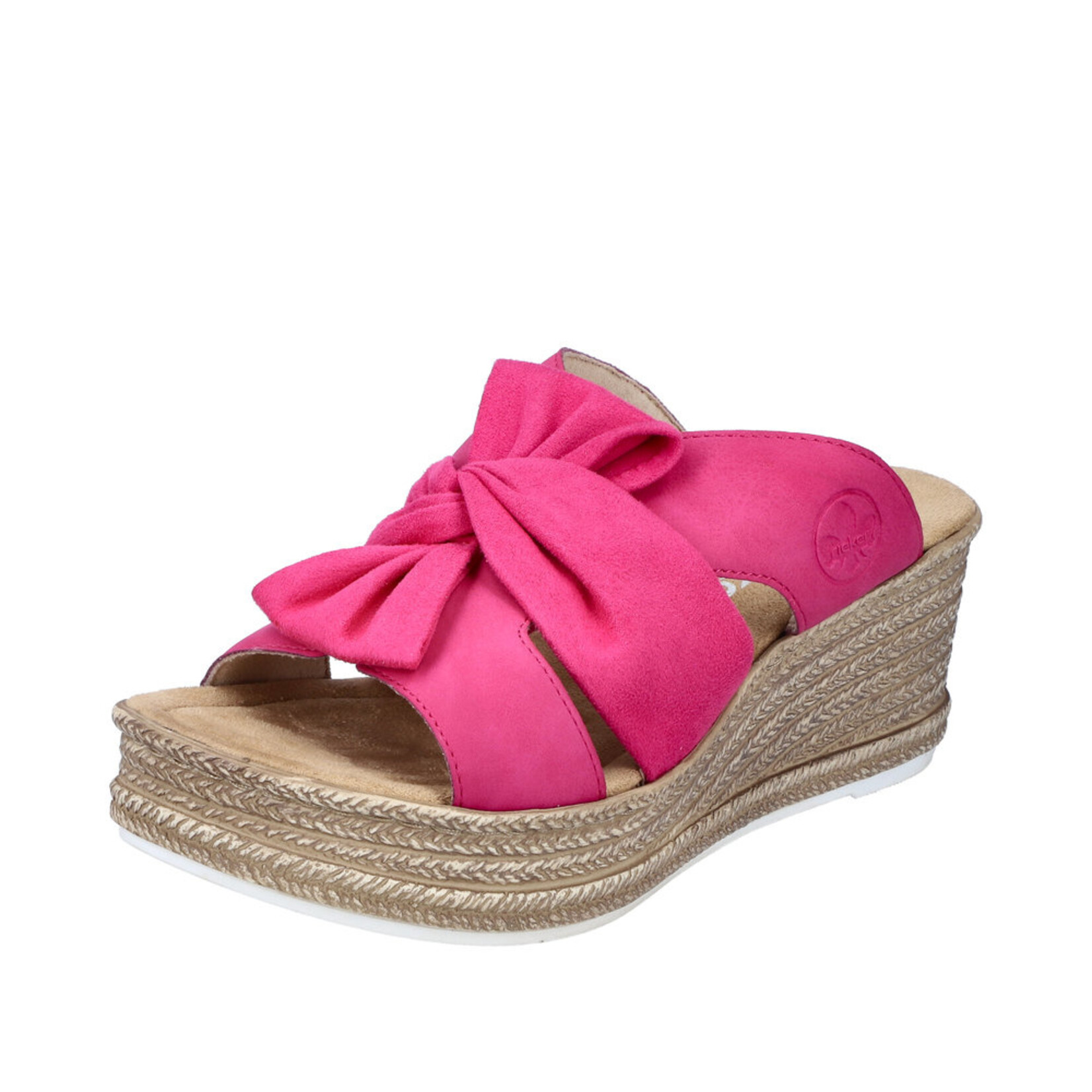 Rieker RIEKER 68789-31 Women's Wedge Slide (Flower)