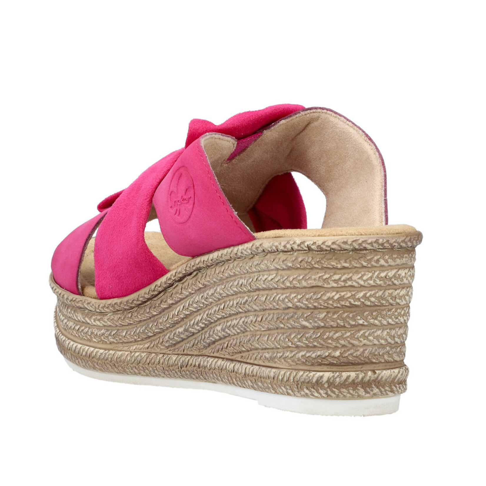Rieker RIEKER 68789-31 Women's Wedge Slide (Flower)