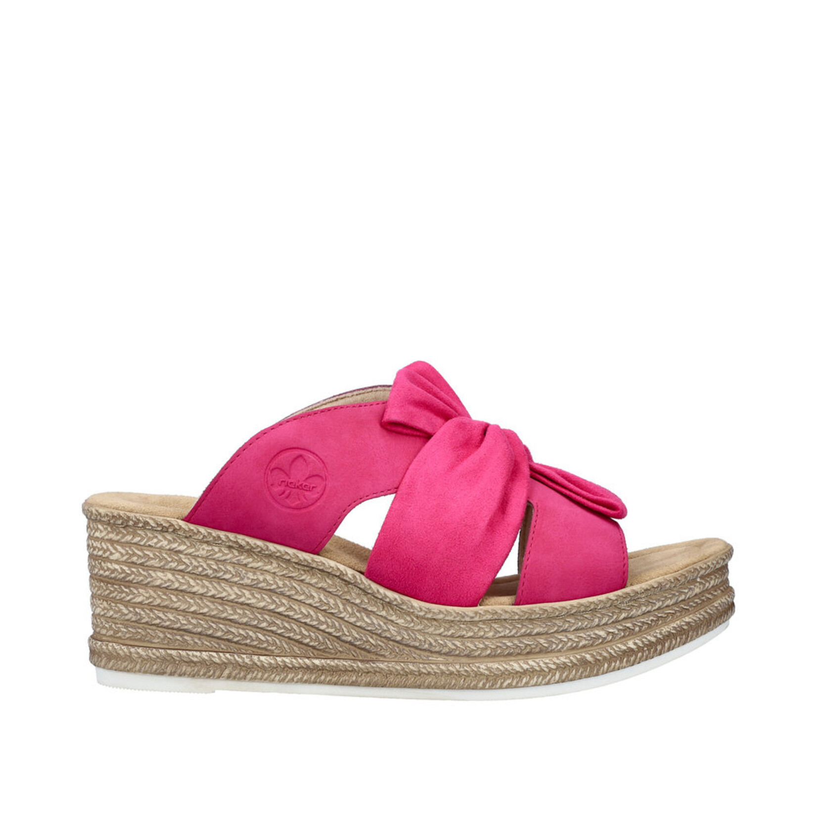 Rieker RIEKER 68789-31 Women's Wedge Slide (Flower)