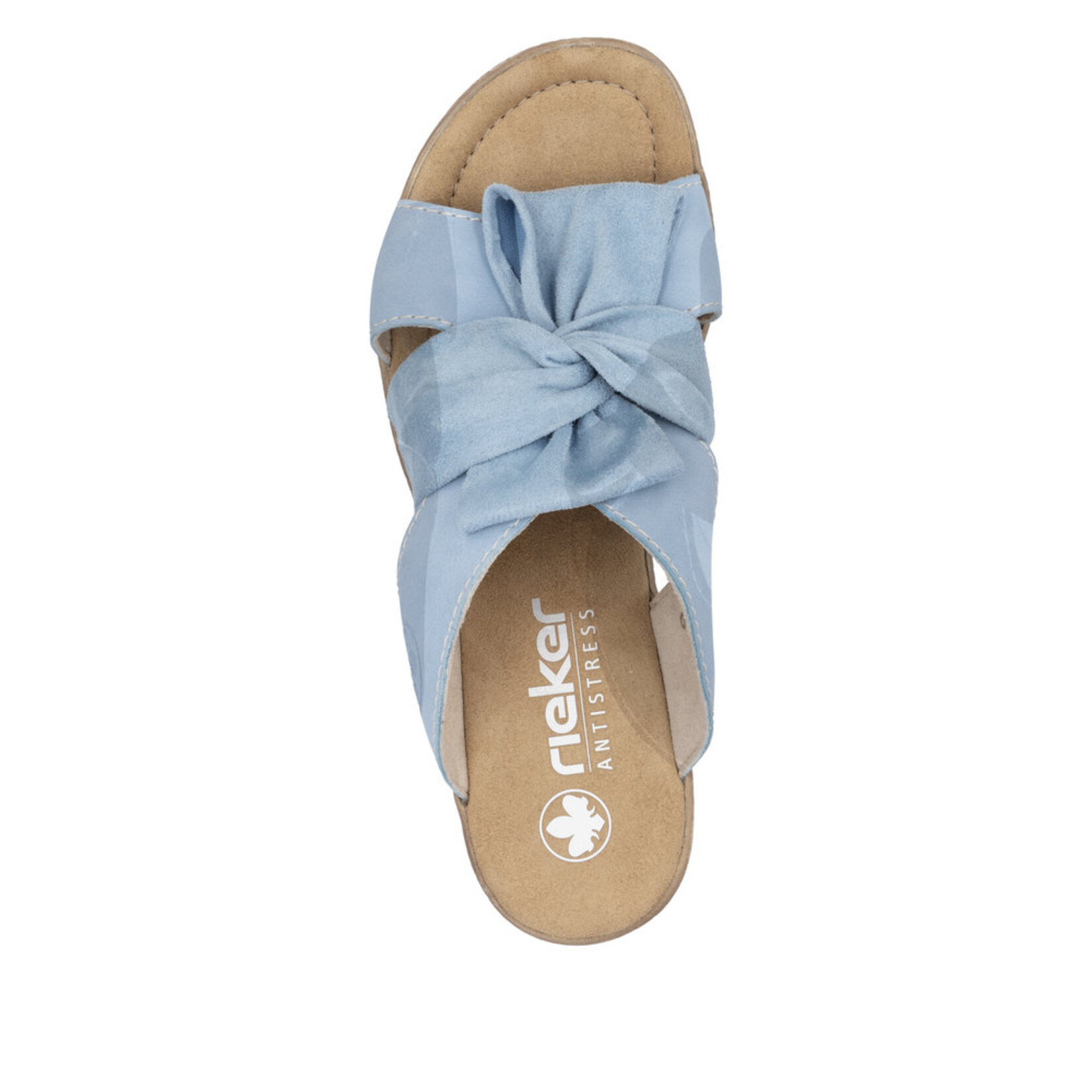 Rieker RIEKER 68789-10 Women's Wedge Slide (Flower)