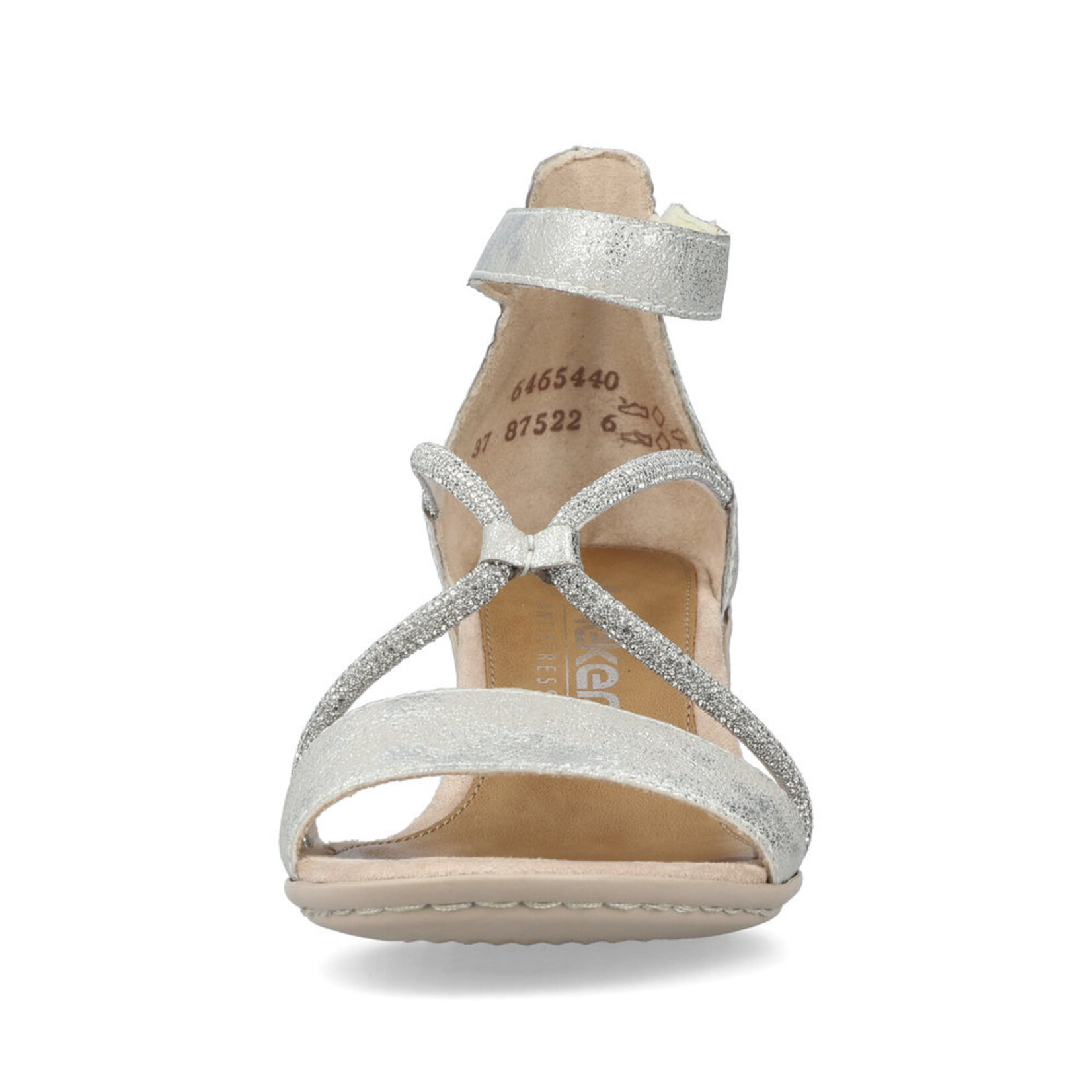 Rieker RIEKER 64654-40 Dress Strappy Sandal Low-Heel