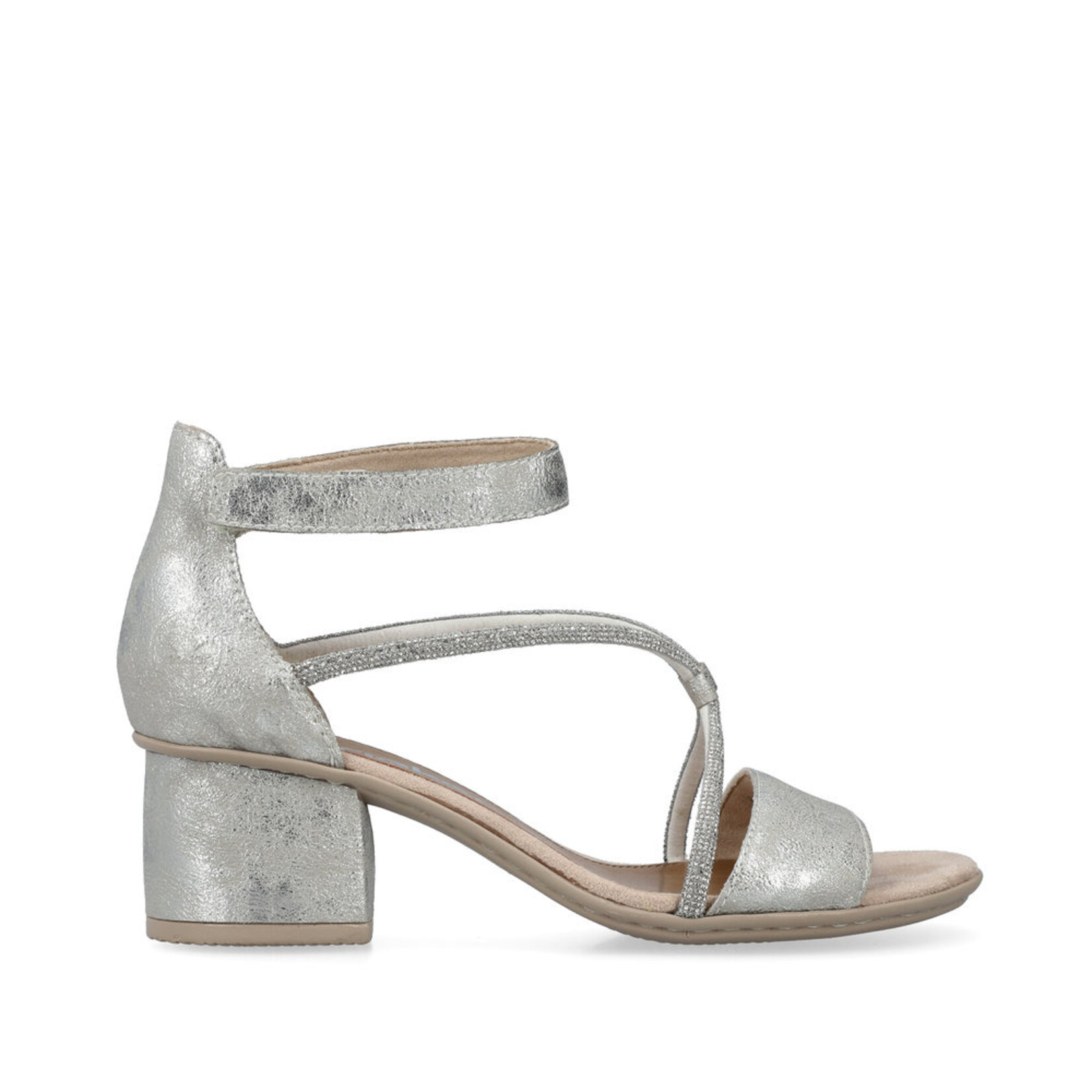 Rieker RIEKER 64654-40 Dress Strappy Sandal Low-Heel