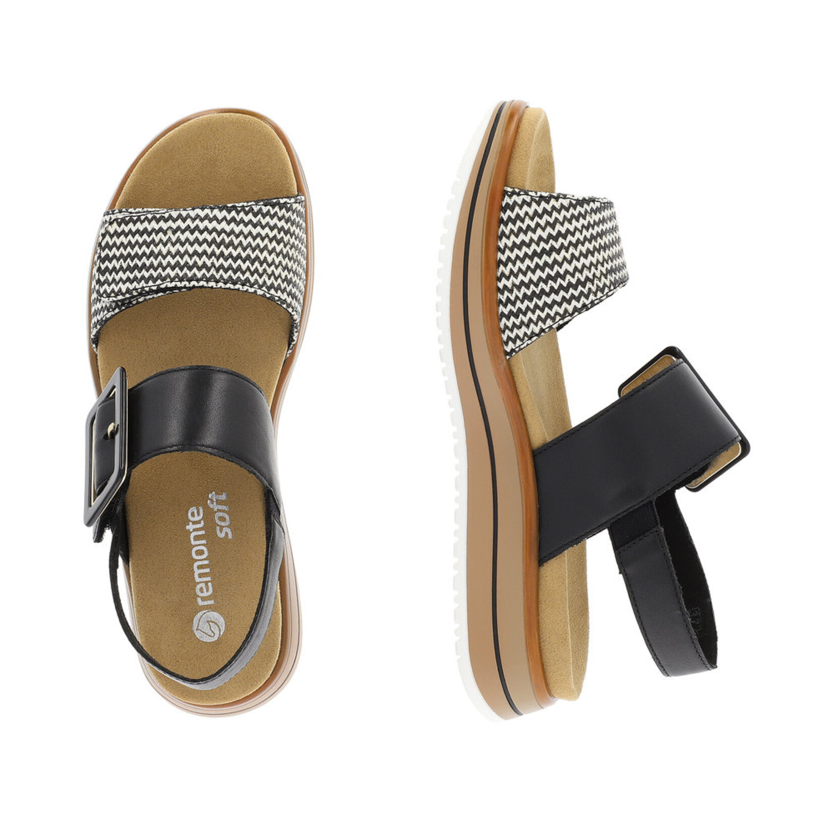 Remonte REMONTE D1J53-02 Chunky Sandal Backstrap